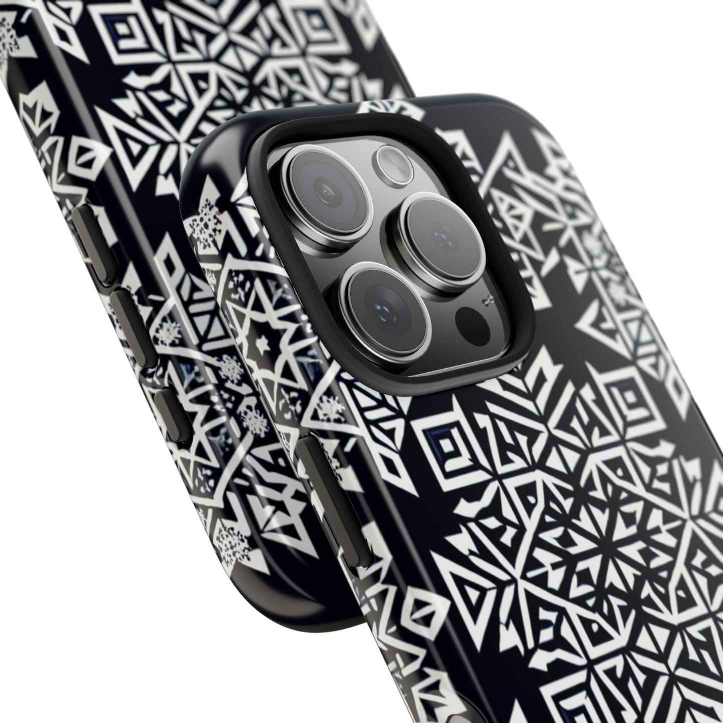 Winter Wonderland Tough Phone Case - Digital Snowflake - for iPhone