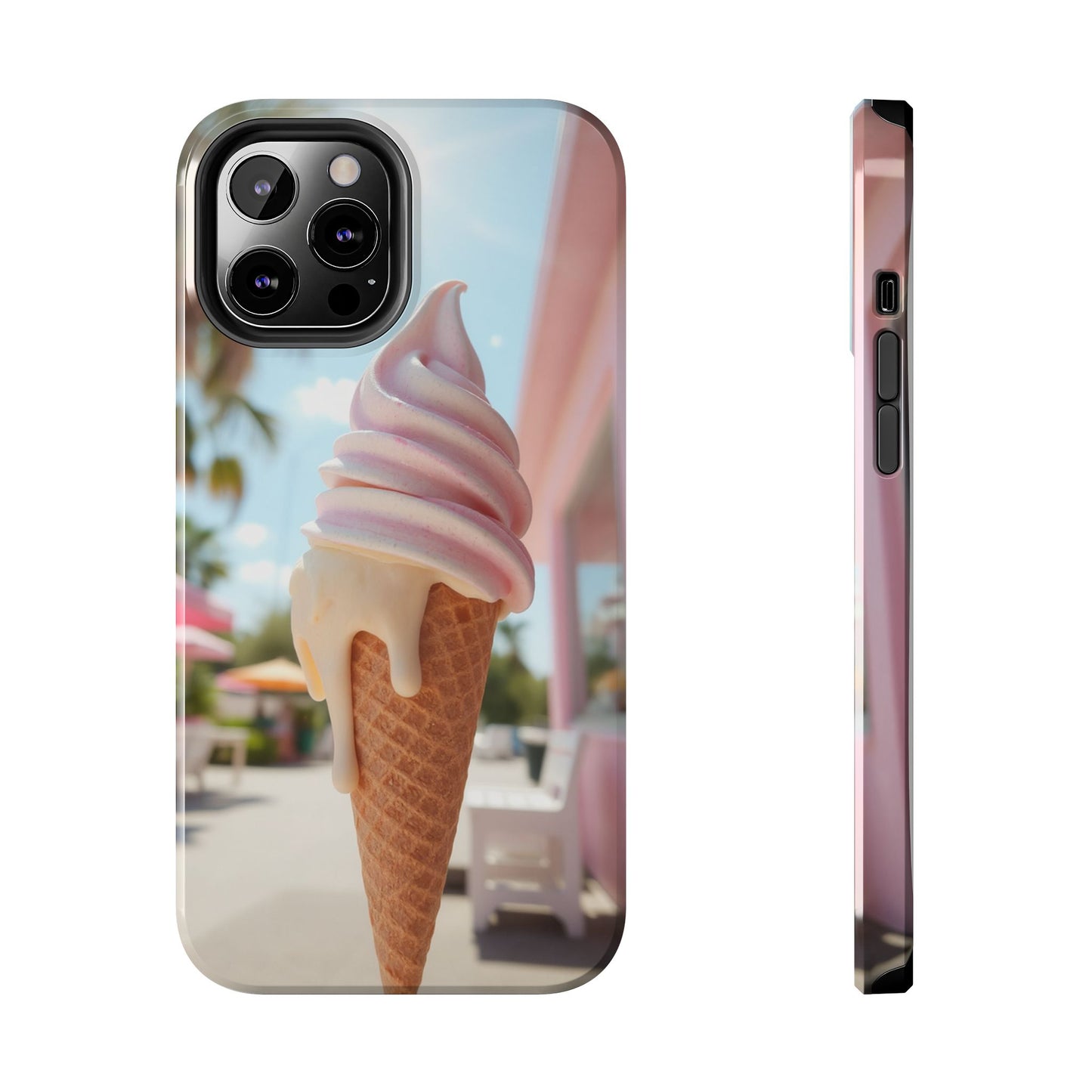 Ice Cream Cone Phone Case – Tough and Stylish Protection