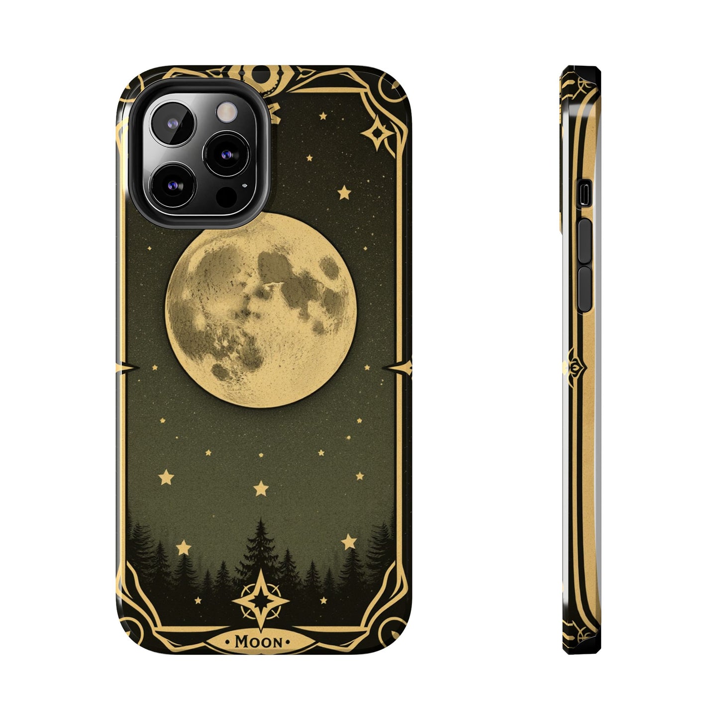 Celestial Moon Phone Case - Tough & Stylish for Star Lovers