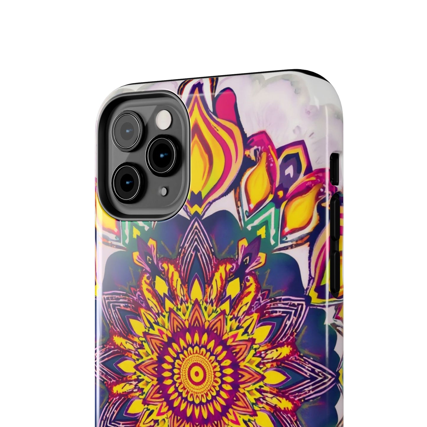 Vibrant Mandala Tough Phone Case - Boho Style Protection - for iPhone