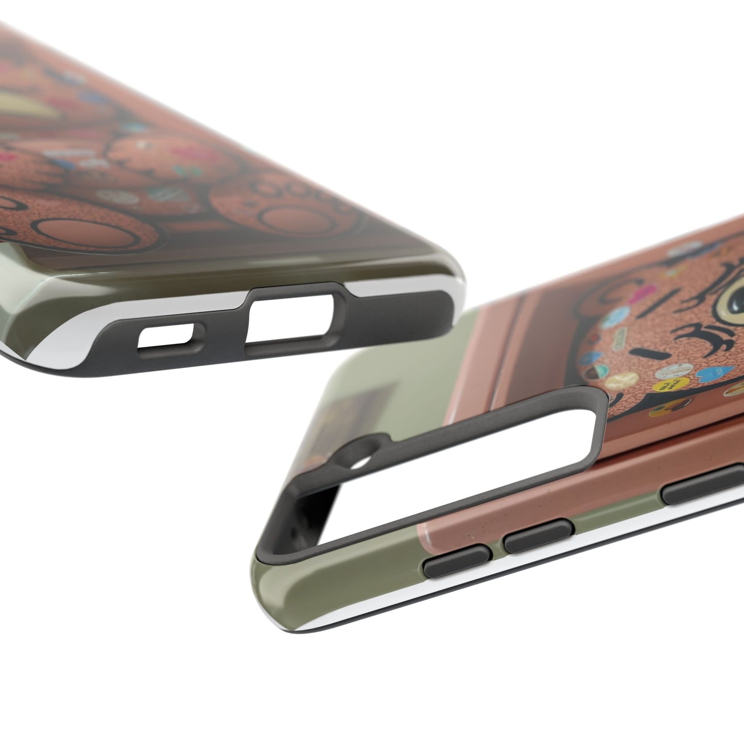 Cute Bear Tough Phone Case - Durable Protection with Fun Design