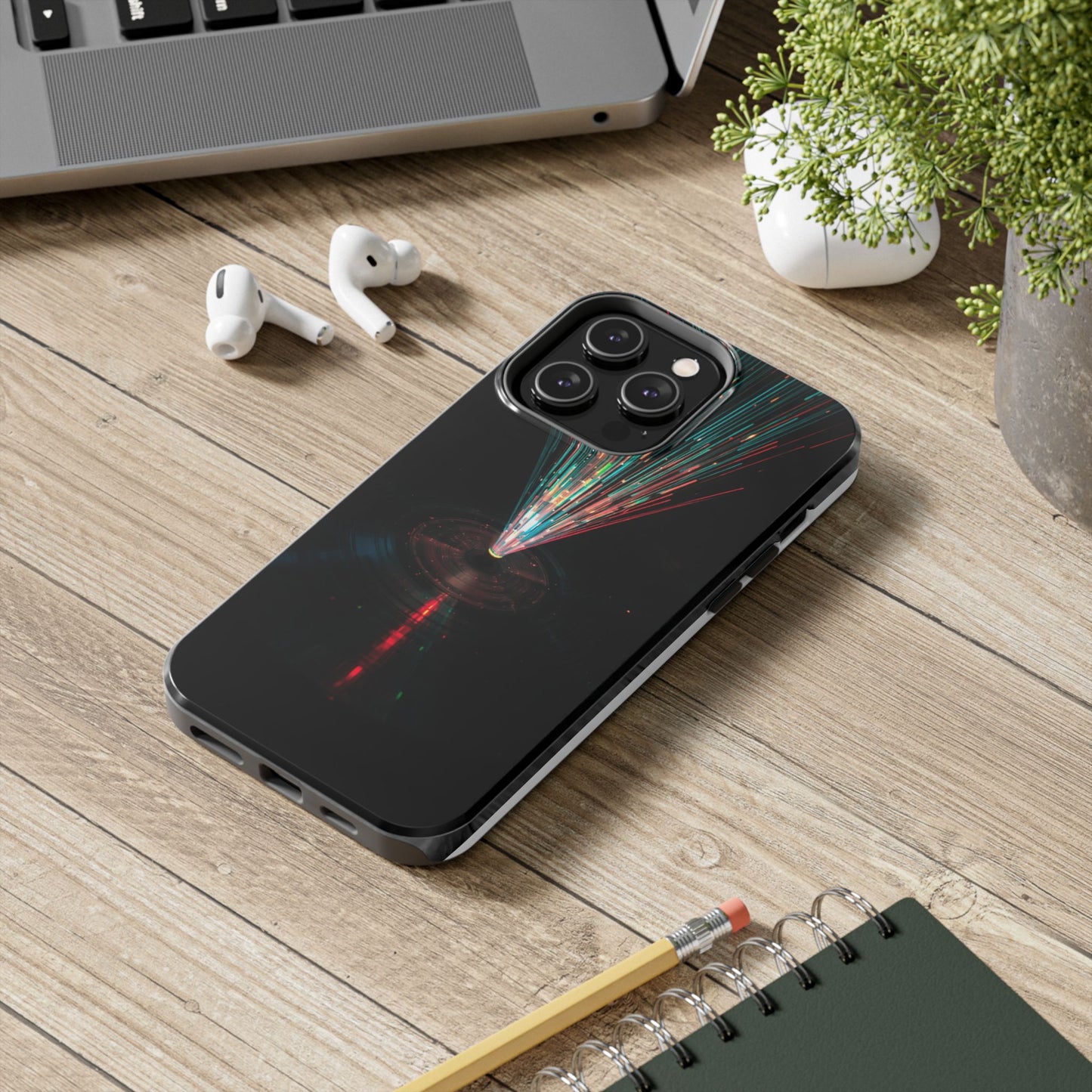 Galaxy Burst Tough Phone Case – Durable Protection with Vibrant Design