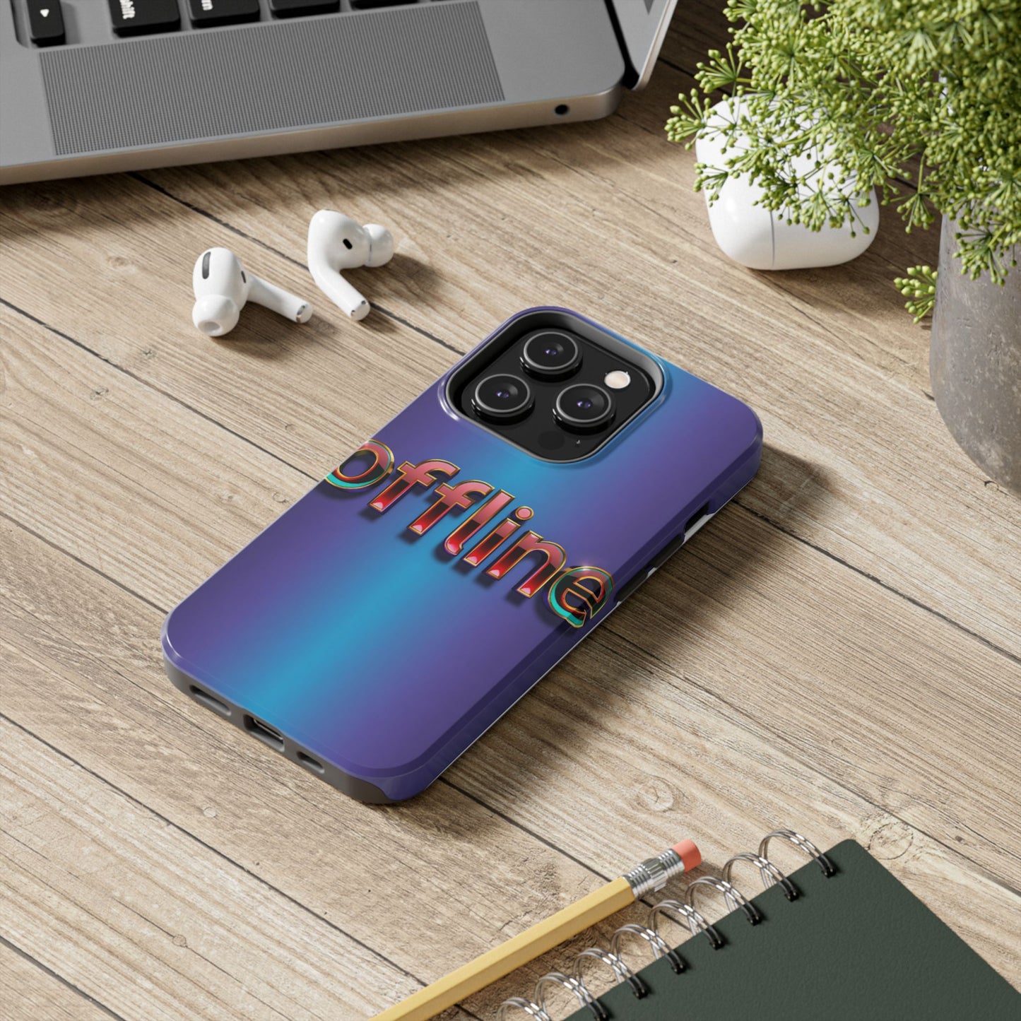 Vibrant Offline Phone Case - Tough & Stylish Protection