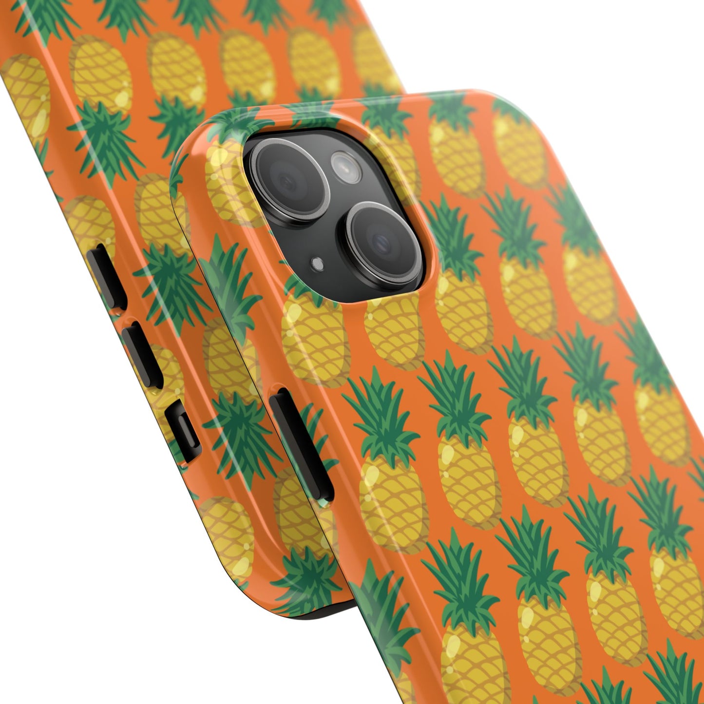 Tough Pineapple Phone Case - Vibrant Tropical Design for Summer Vibes - for iPhone