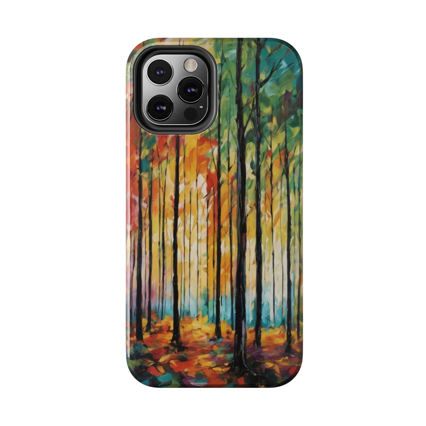 Autumn Forest Tough Phone Case - Colorful Nature Design - for iPhone