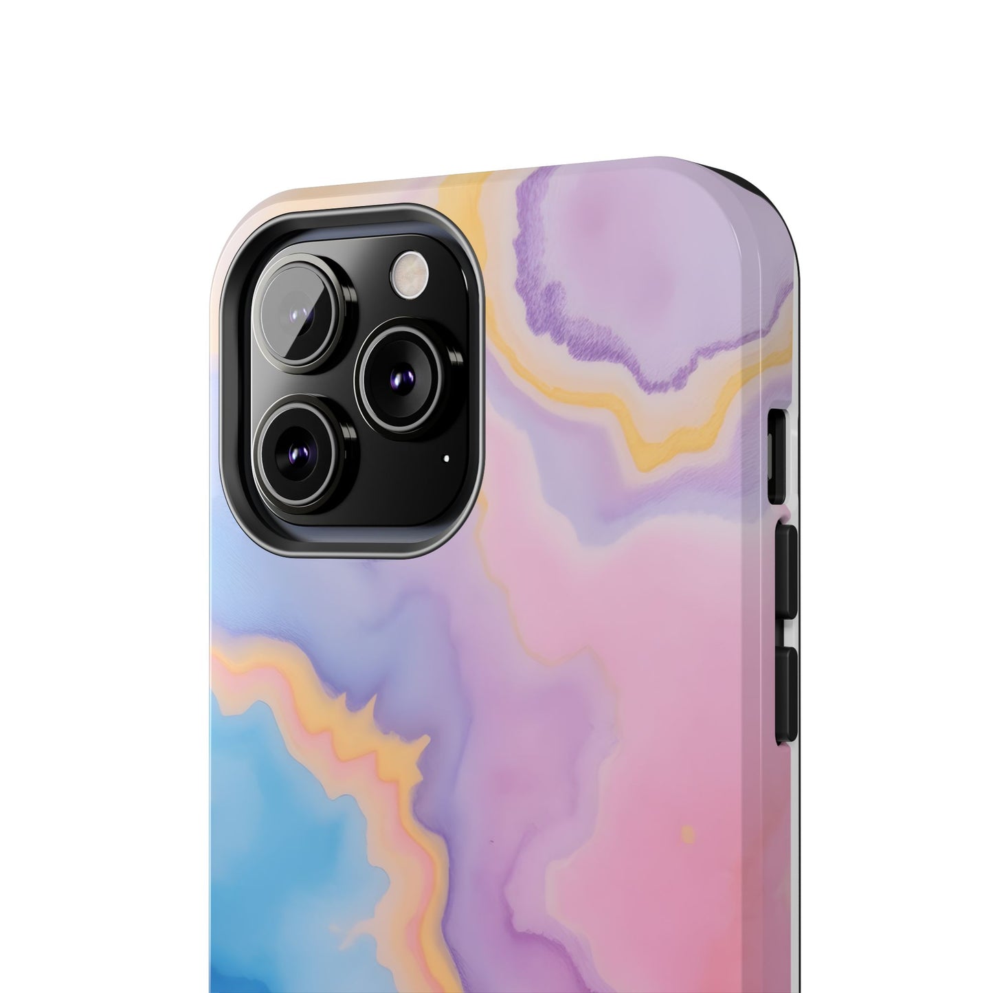 Watercolor Abstract Colors Tough Phone Case - Protective Cover for iPhone