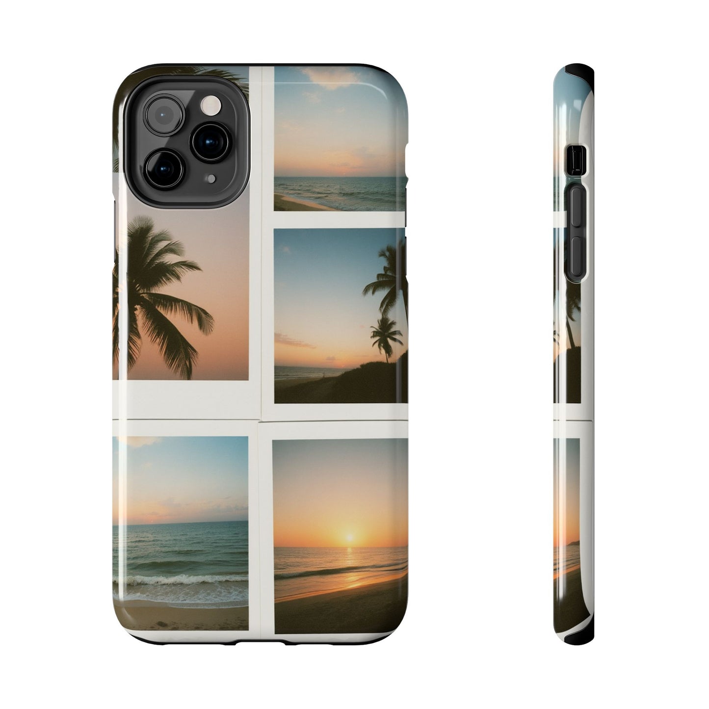 Tropical Sunset Tough Phone Case - Beach Vibes for Summer Adventures
