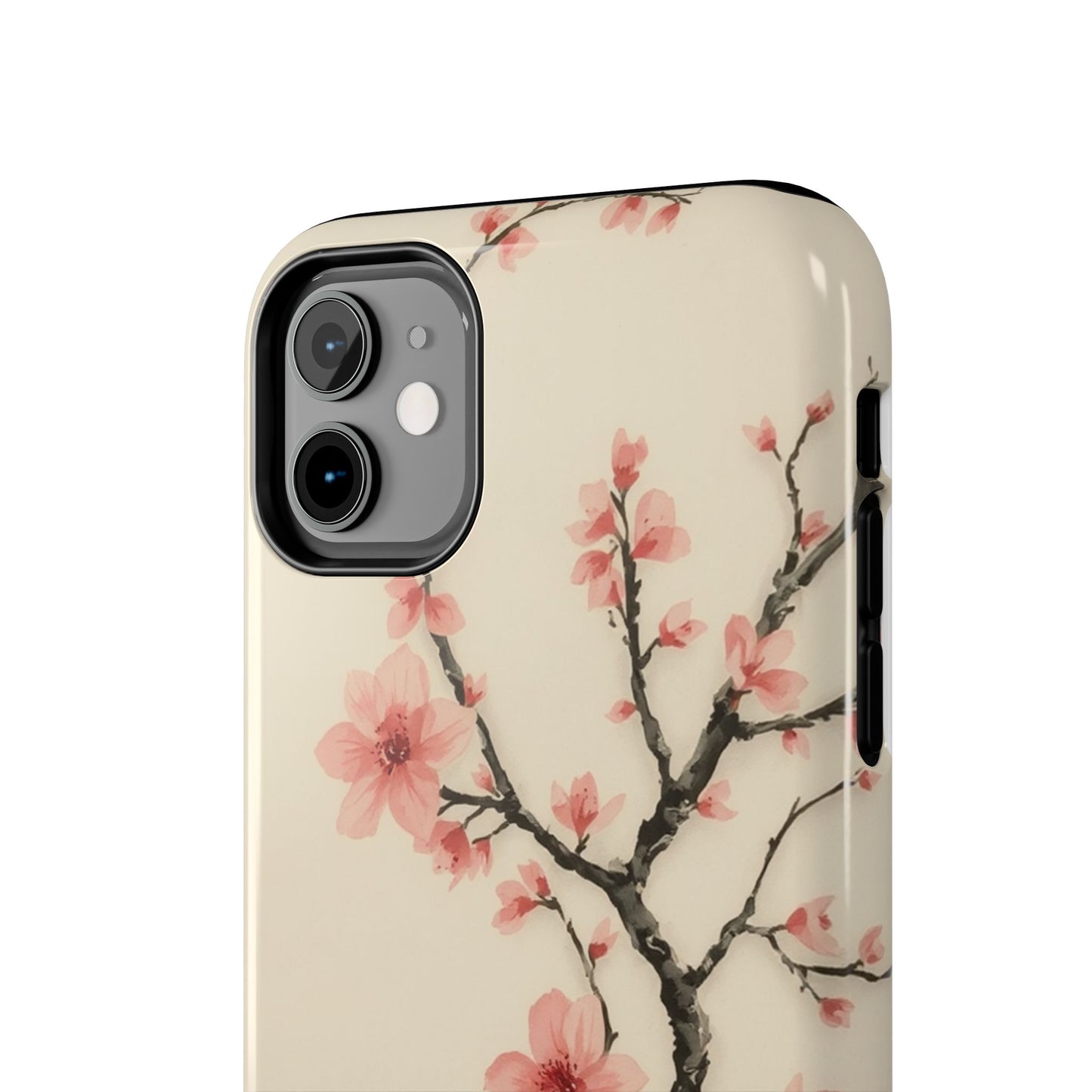 Cherry Blossom Tough Phone Case - Stylish Protection for Nature Lovers