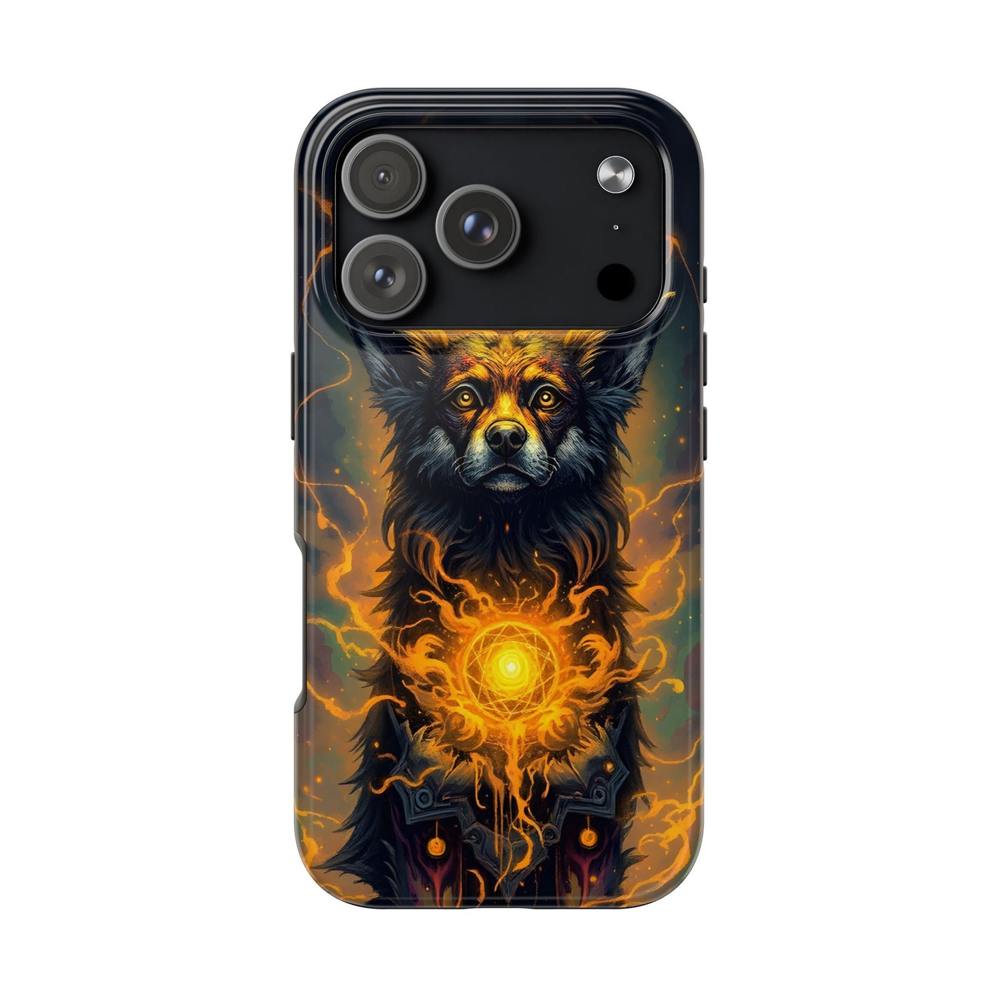 Mystical Dog of Light - Tough Phone Case - Durable Protection with Inspired Artwork - for iPhone