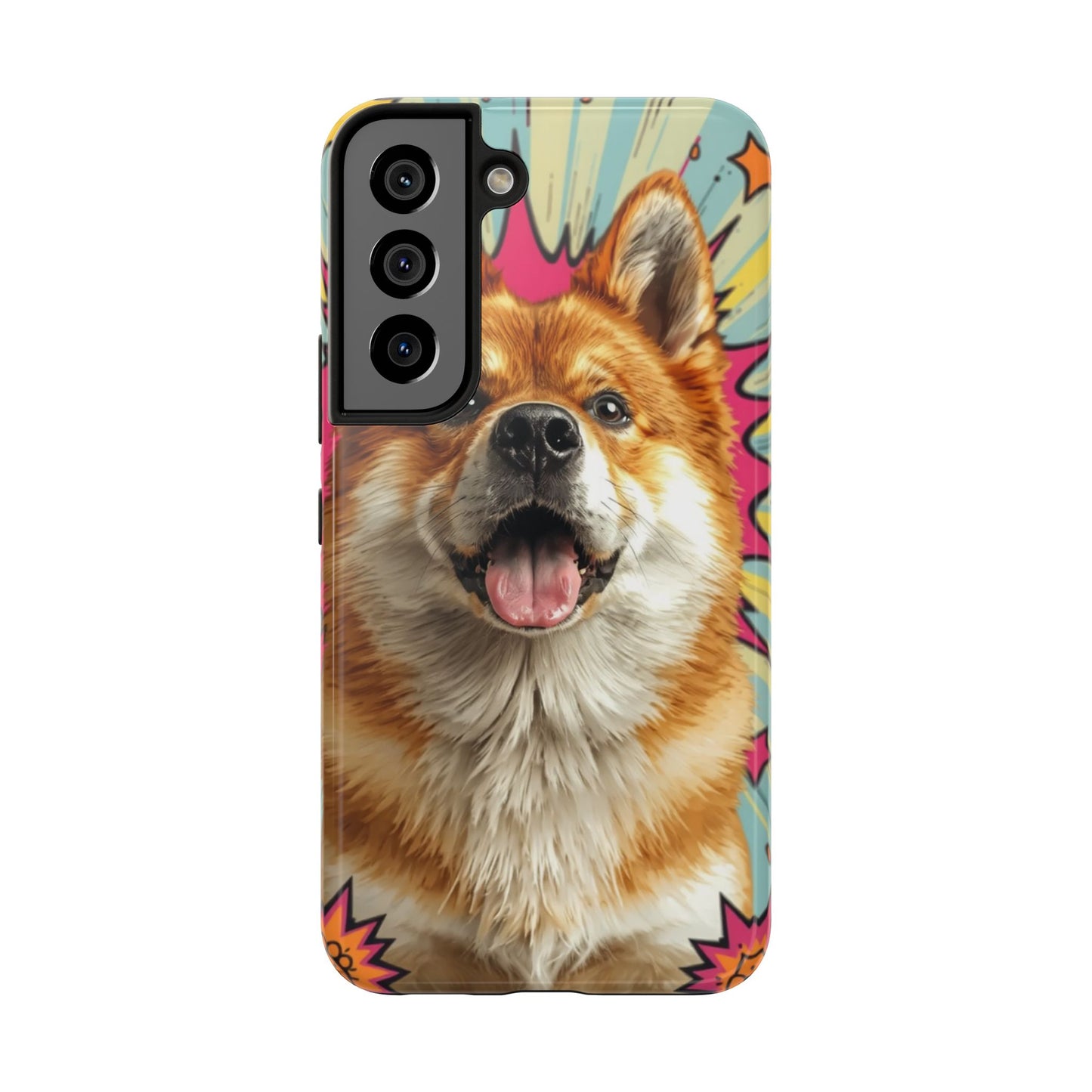 Playful Dog Tough Phone Case - Durable & Stylish Pet Lover Gift