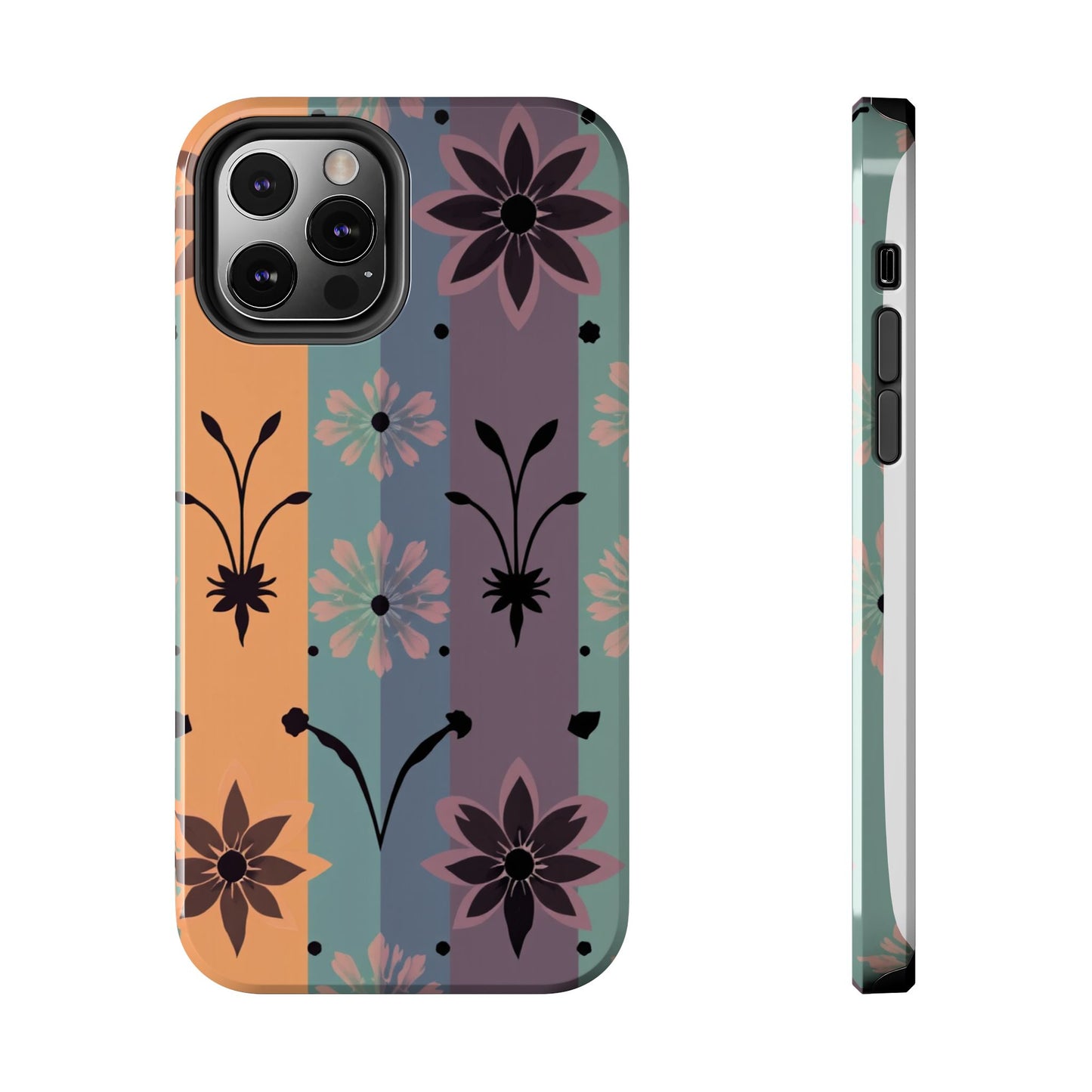 Boho Floral Tough Phone Cases - Durable & Stylish Protection - for iPhone
