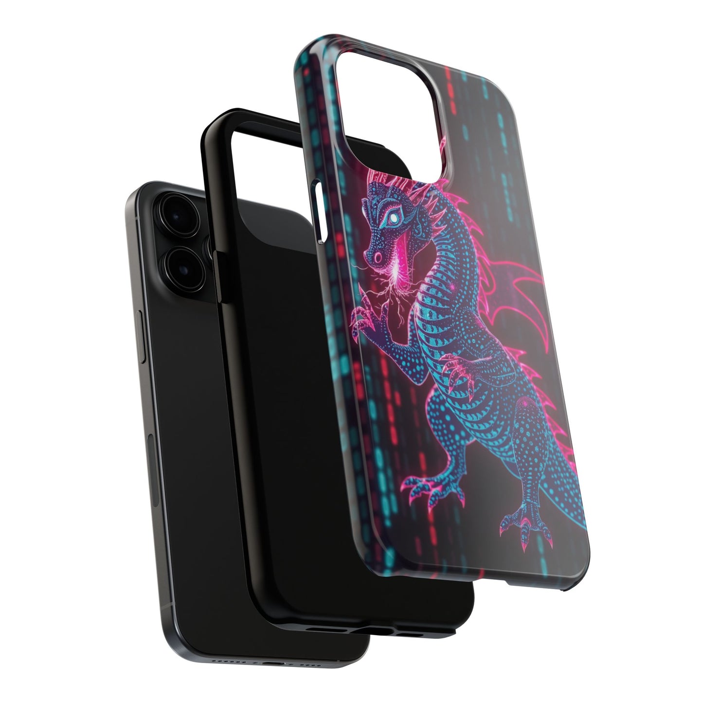 Electrifying Dragon Phone Case - Tough, Stylish Protection for Fantasy Lovers