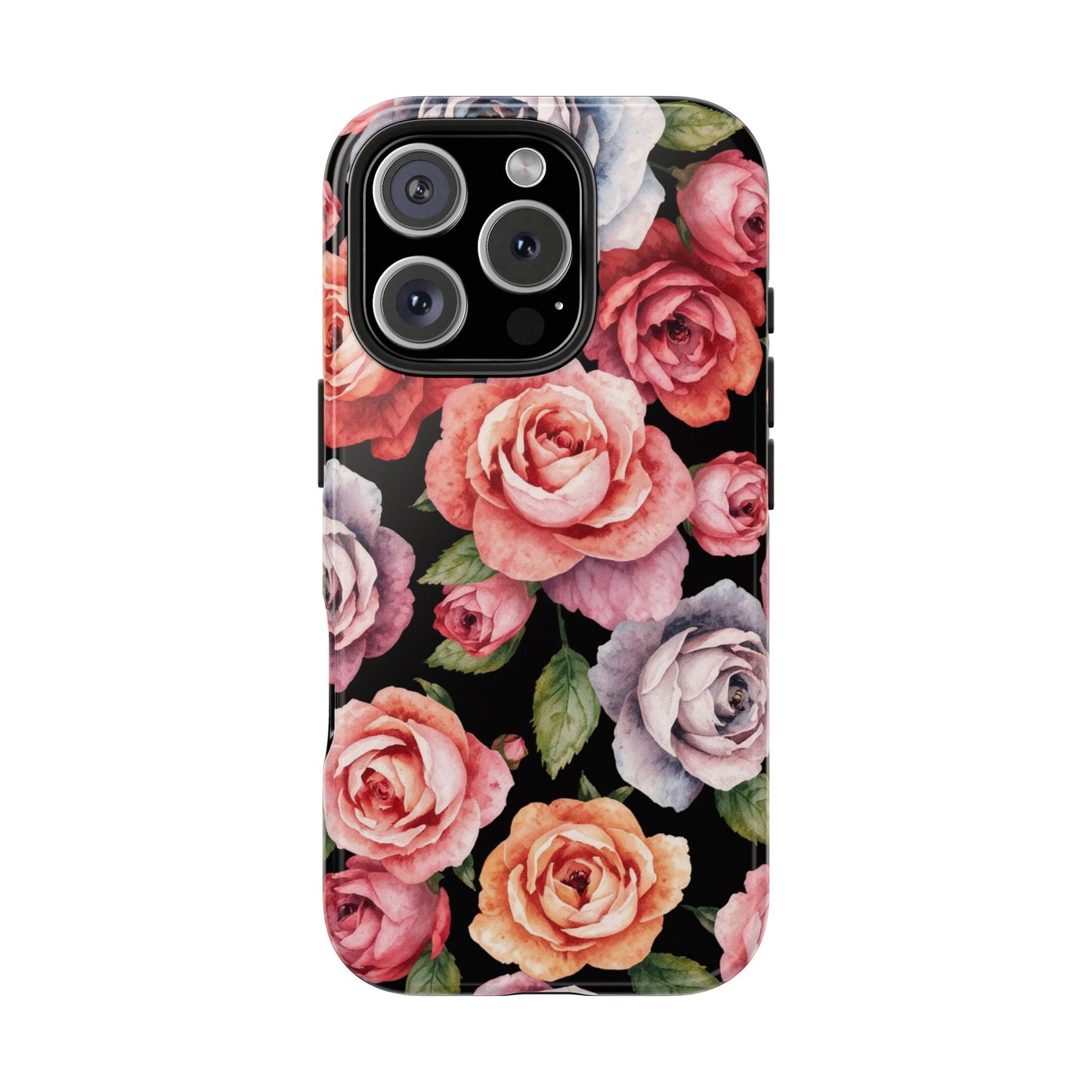 Elegant Floral Tough Phone Case - Perfect for Nature Lovers - for iPhone