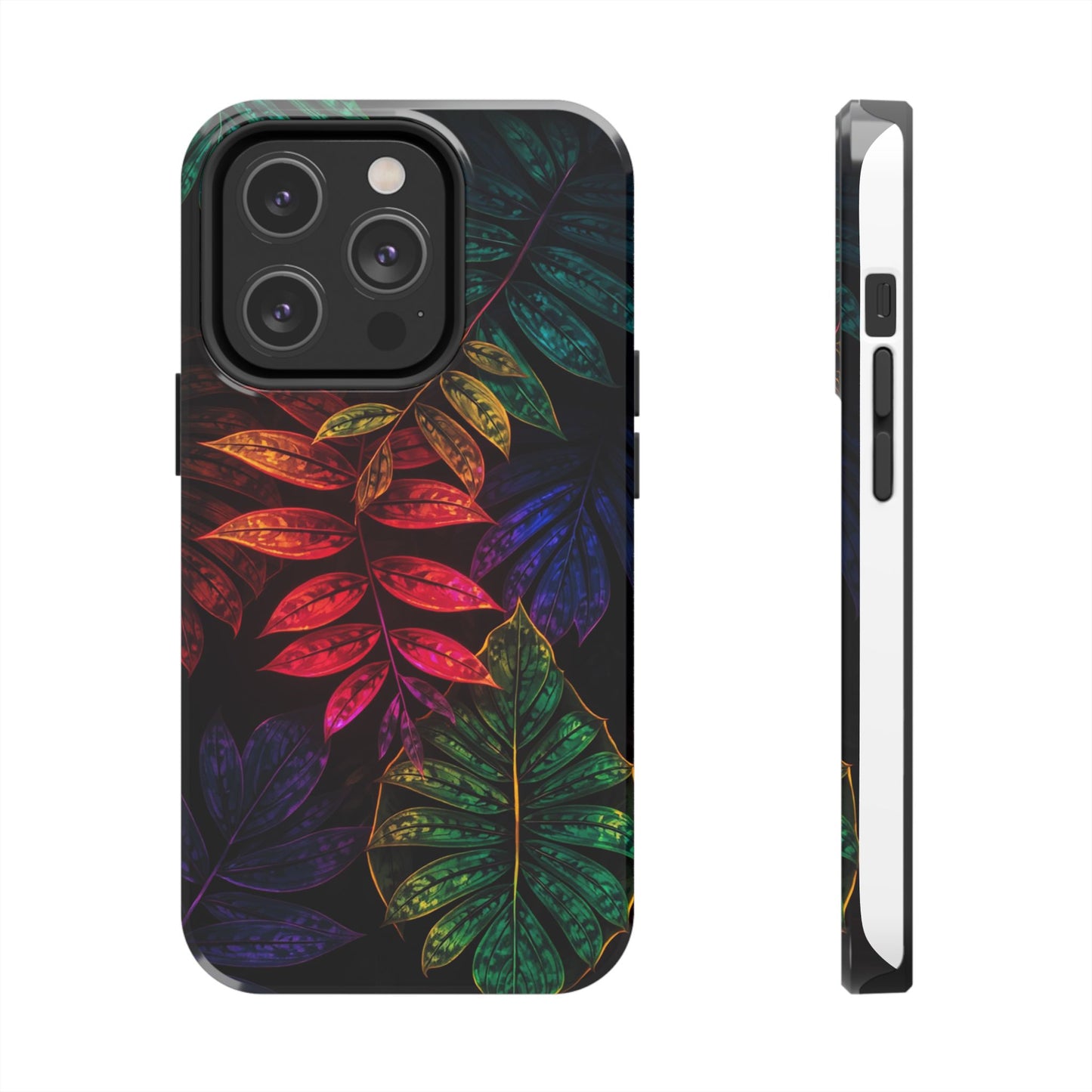 Vibrant Tropical Leaf Tough Phone Case