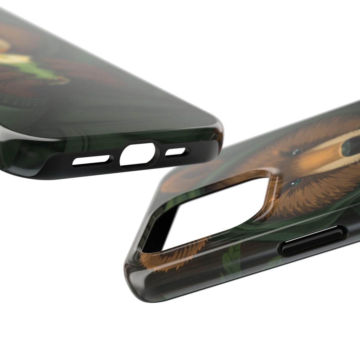 Cute Bear Phone Case – Tough and Stylish Protection for Animal Lovers