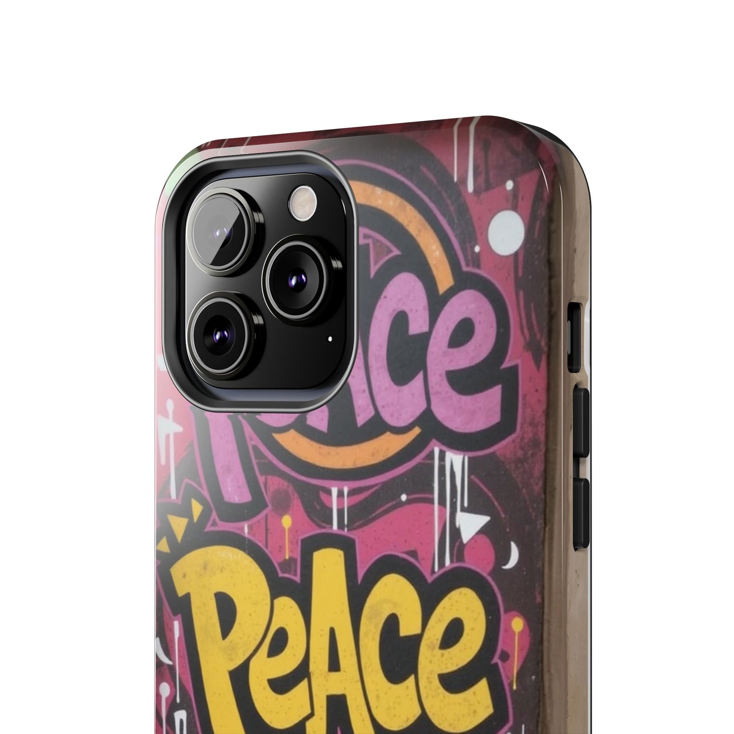 Colorful Peace Joy Tough Phone Case