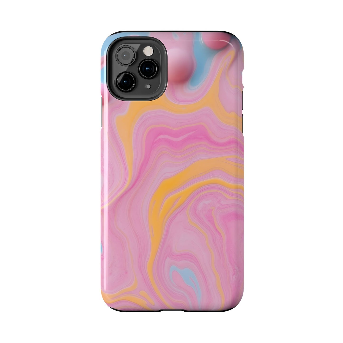 Liquid Candy Abstract Tough Phone Case - Durable Protection with Artistic Design - for iPhone