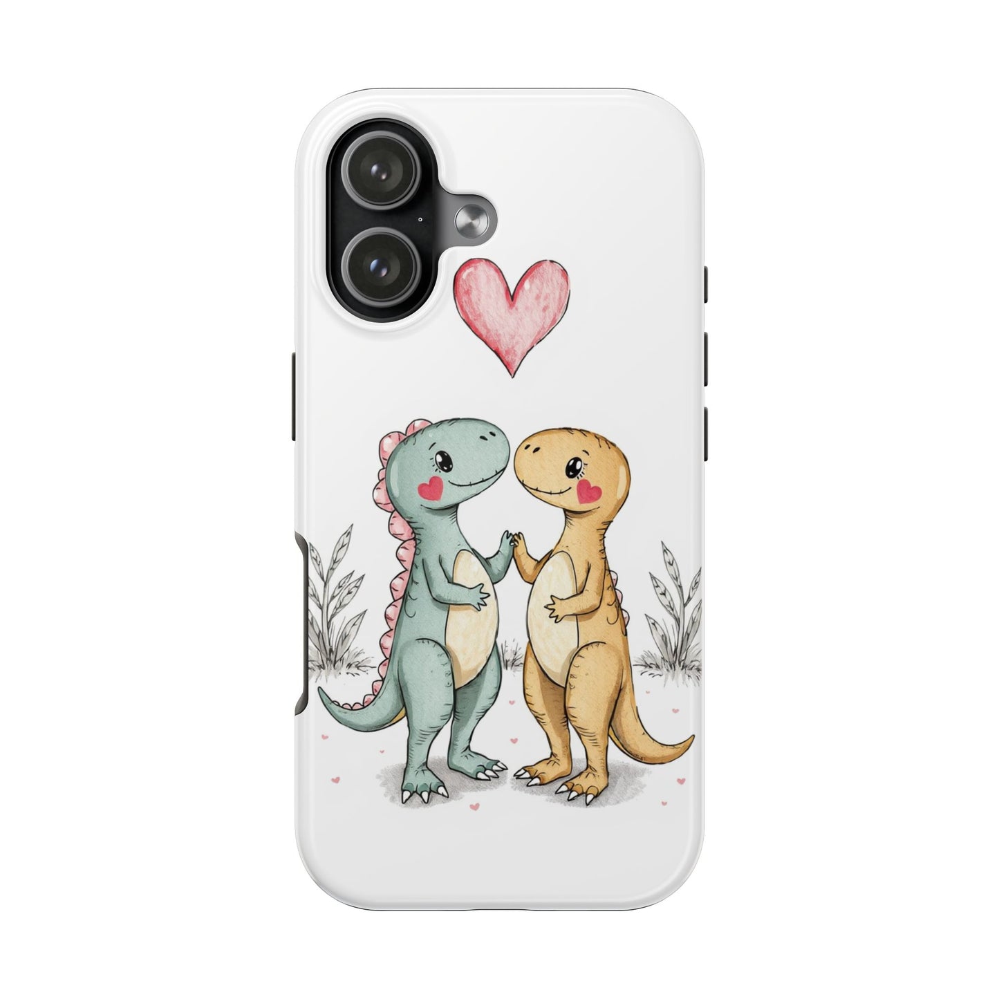 Dino Couples - Tough Phone Case for iPhone