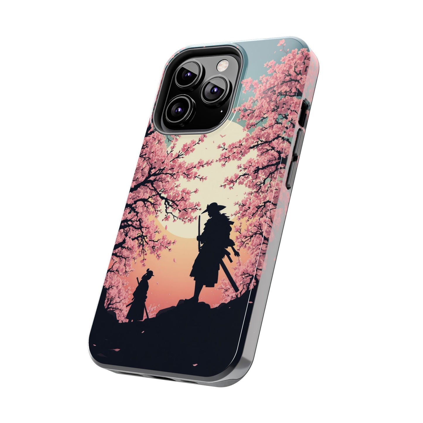 Cherry Blossom Samurai Tough Phone Case