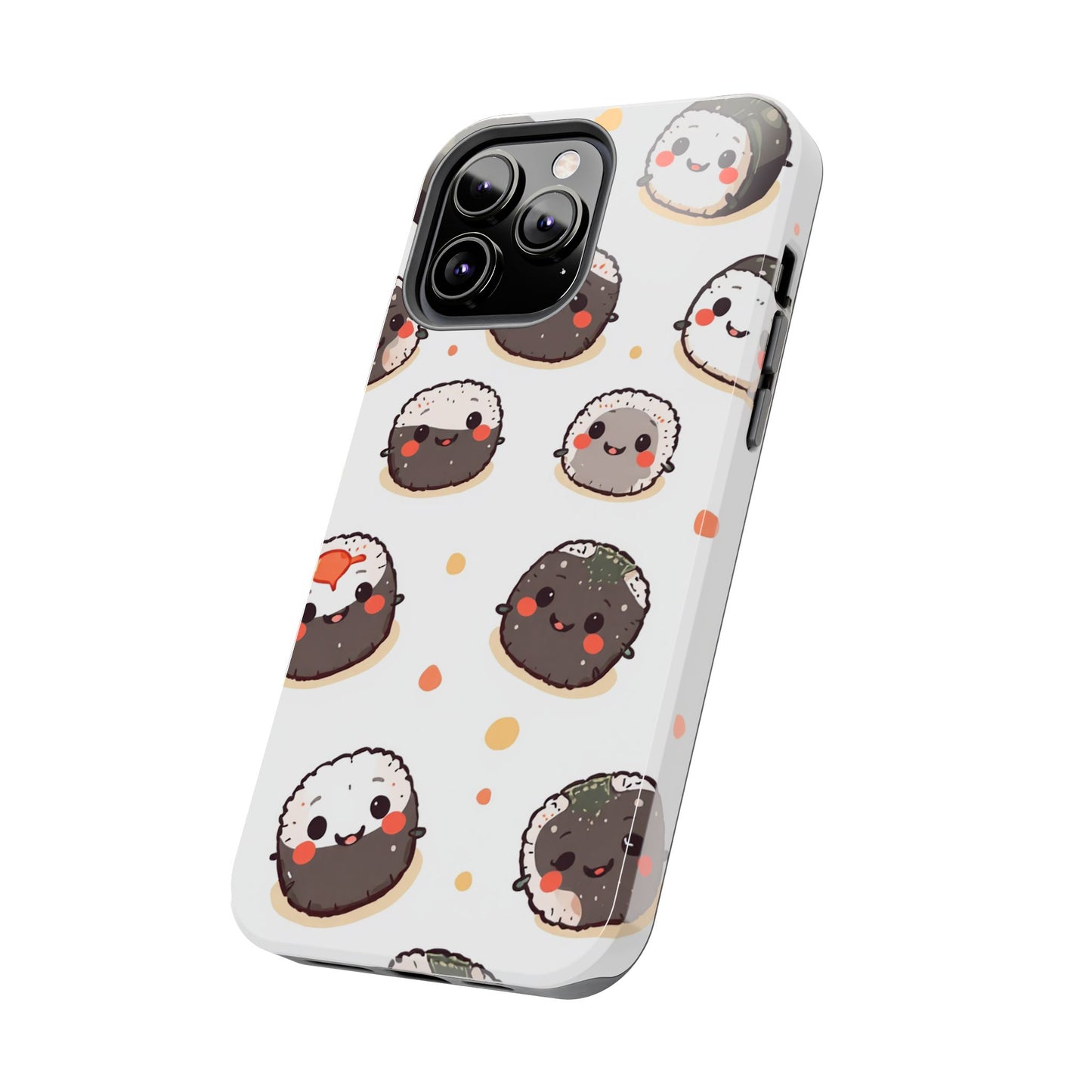 Cute Sushi Tough Phone Case - Kawaii Design for Food Lovers