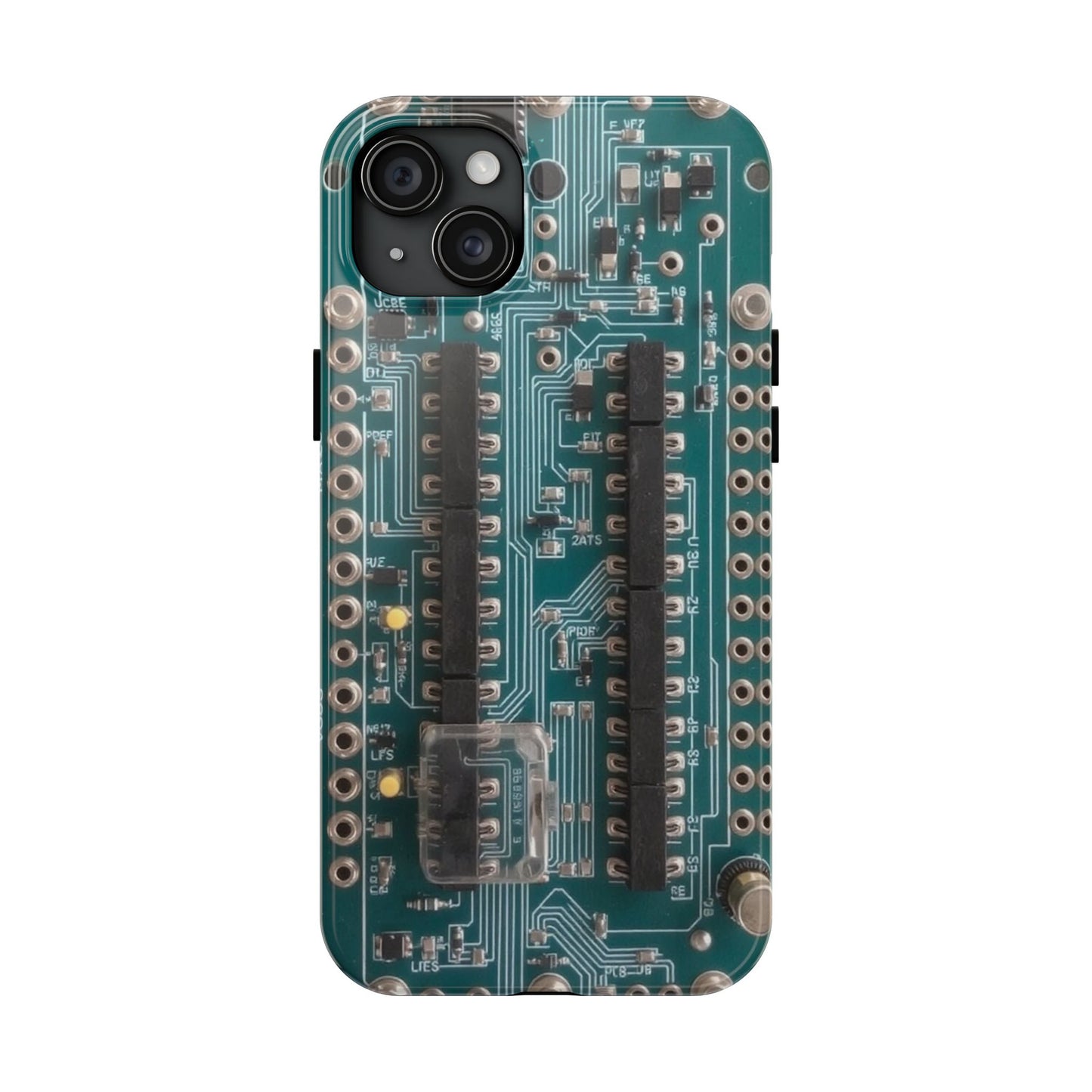 Old Circuits Design Tough Phone Case - for iPhone