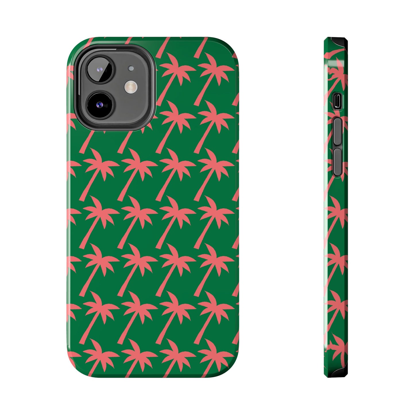 Tropical Palm Pattern for Beach Lovers - Tough Phone Case - for iPhone
