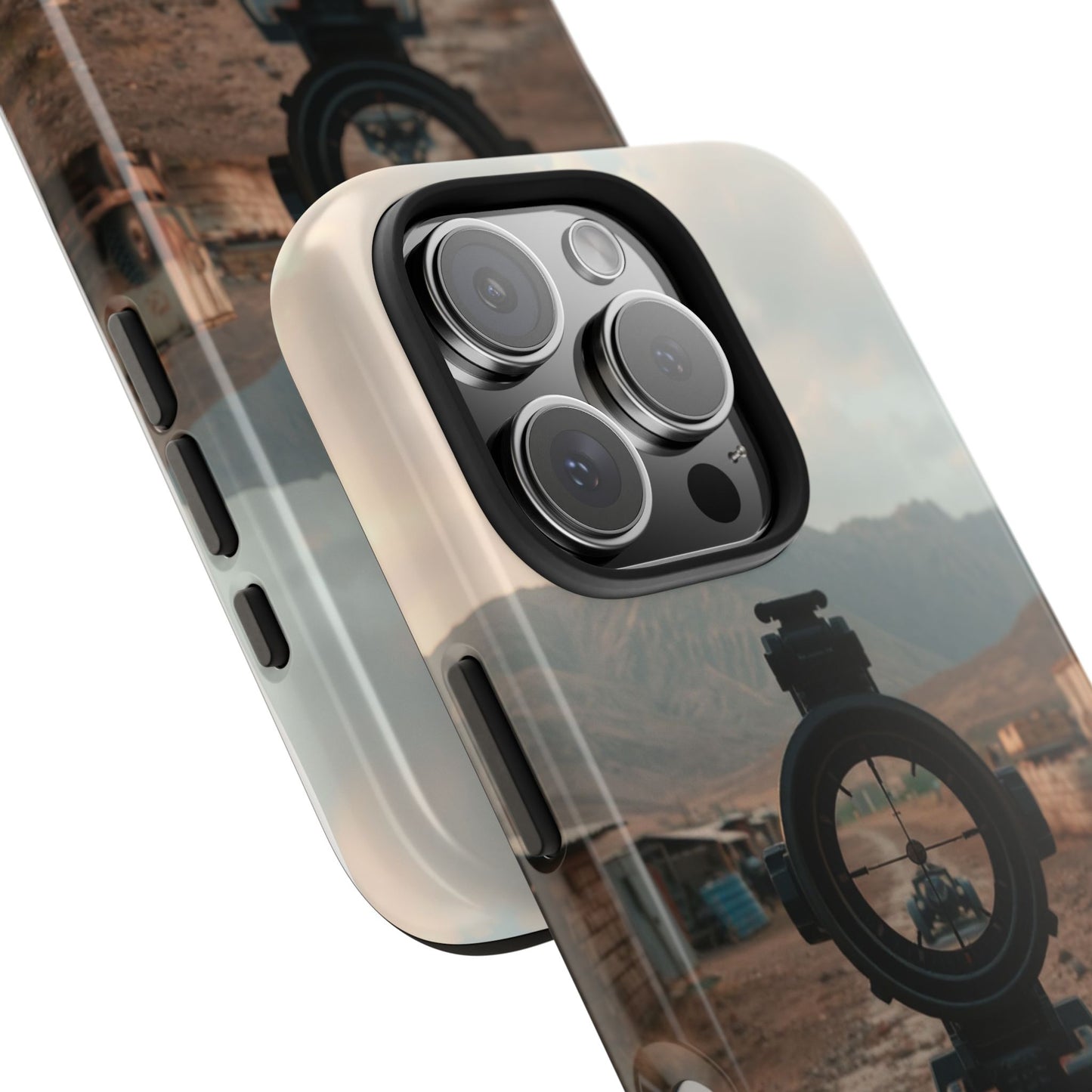 Tough Phone Case - Military Inspired Design with Sniper Scope