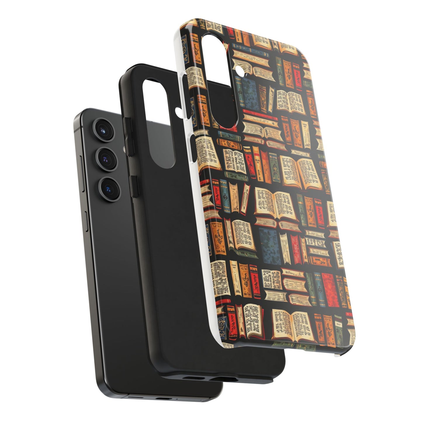 Book Lover Tough Phone Cases - Durable Protective Cases for Literature Fans