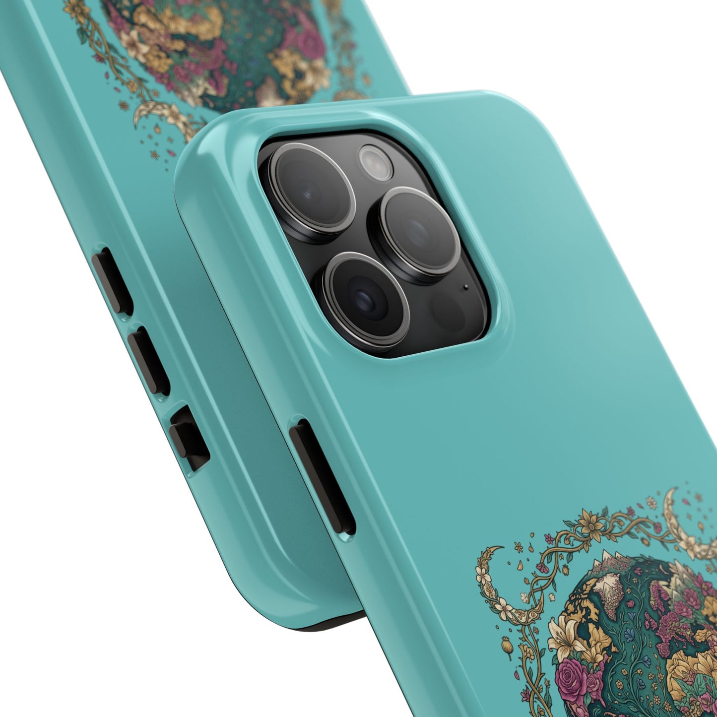 Mystical Floral Planet Phone Case — Tough Protective Phone Case