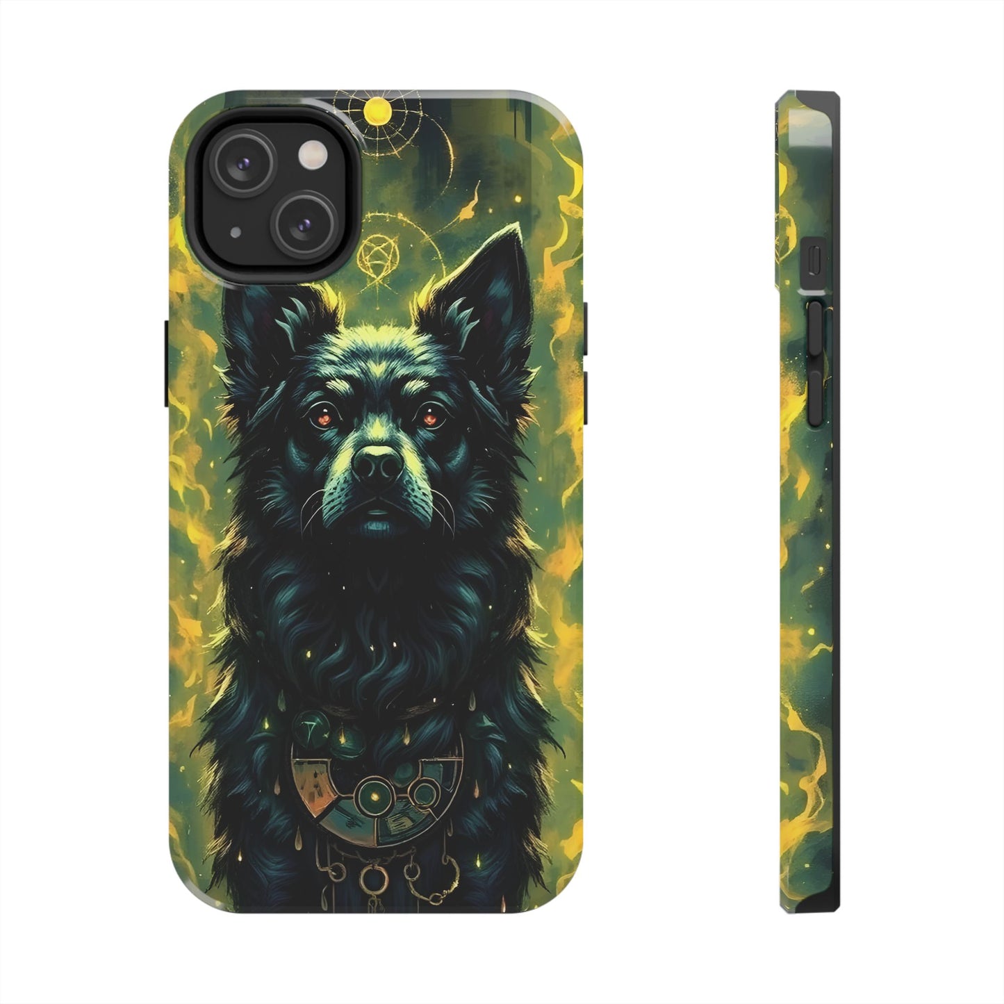 Mystical Dog Tribe Phone Case - Tough and Stylish for Pet Lovers - for iPhone