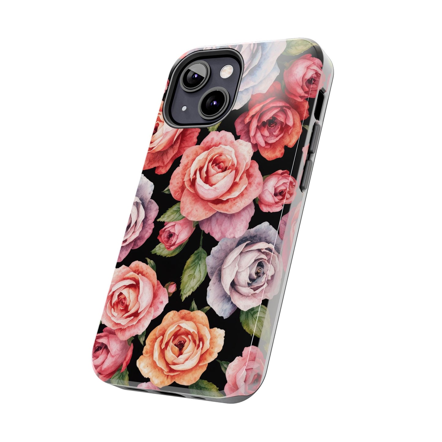 Elegant Floral Tough Phone Case - Perfect for Nature Lovers - for iPhone