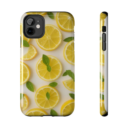 Fresh Lemons Slices - Tough Phone Case - for iPhone
