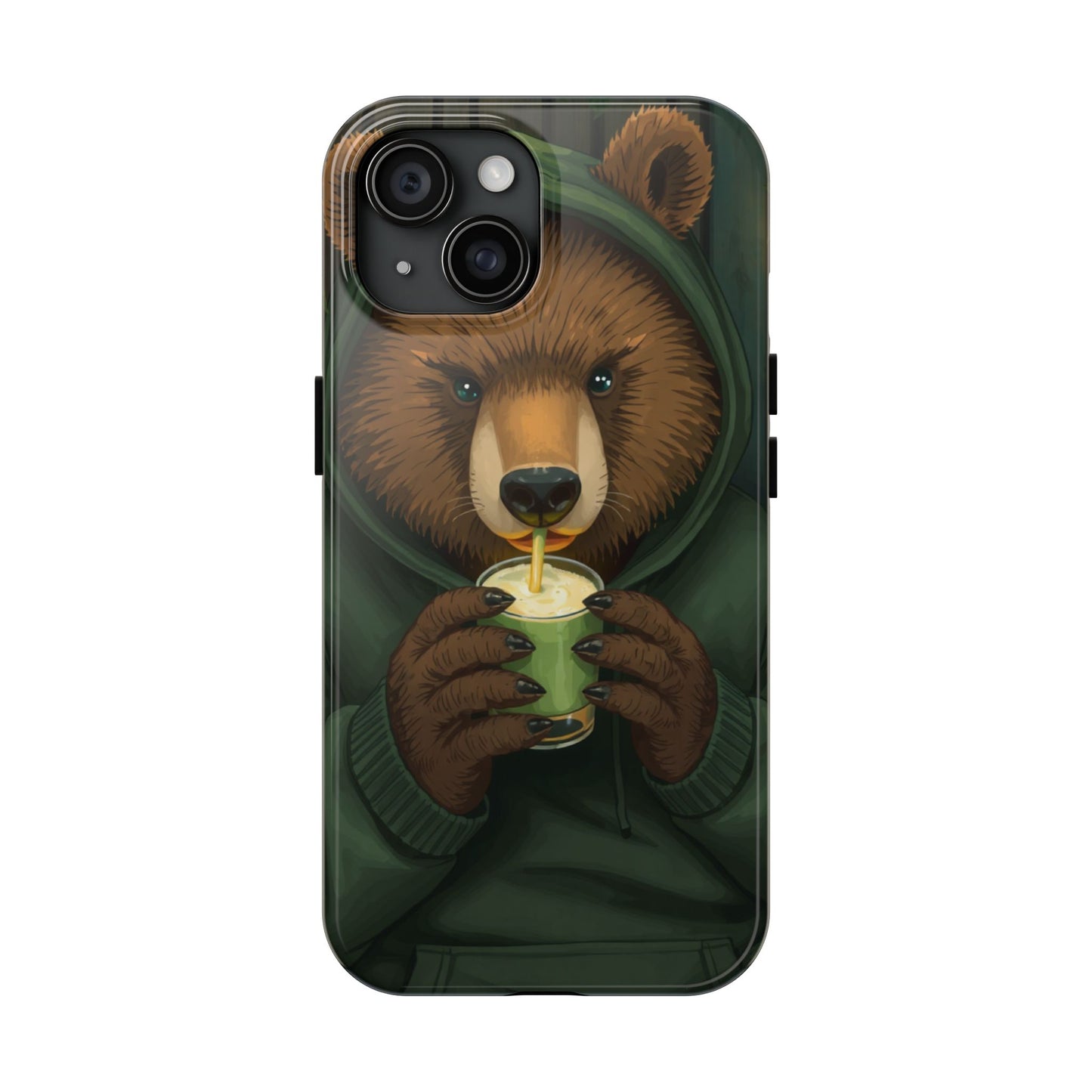 Cute Bear Phone Case – Tough and Stylish Protection for Animal Lovers