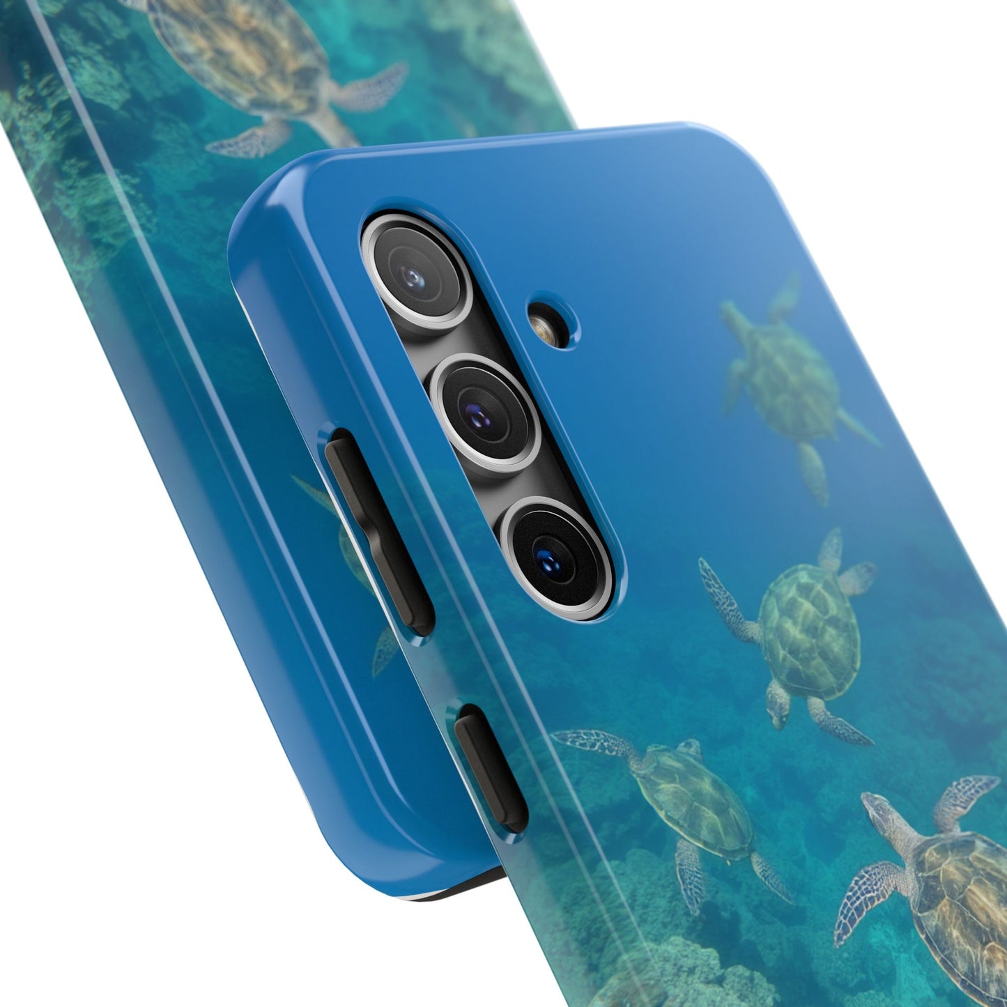 Ocean Turtle Tough Phone Cases - Durable Protection with Marine Art