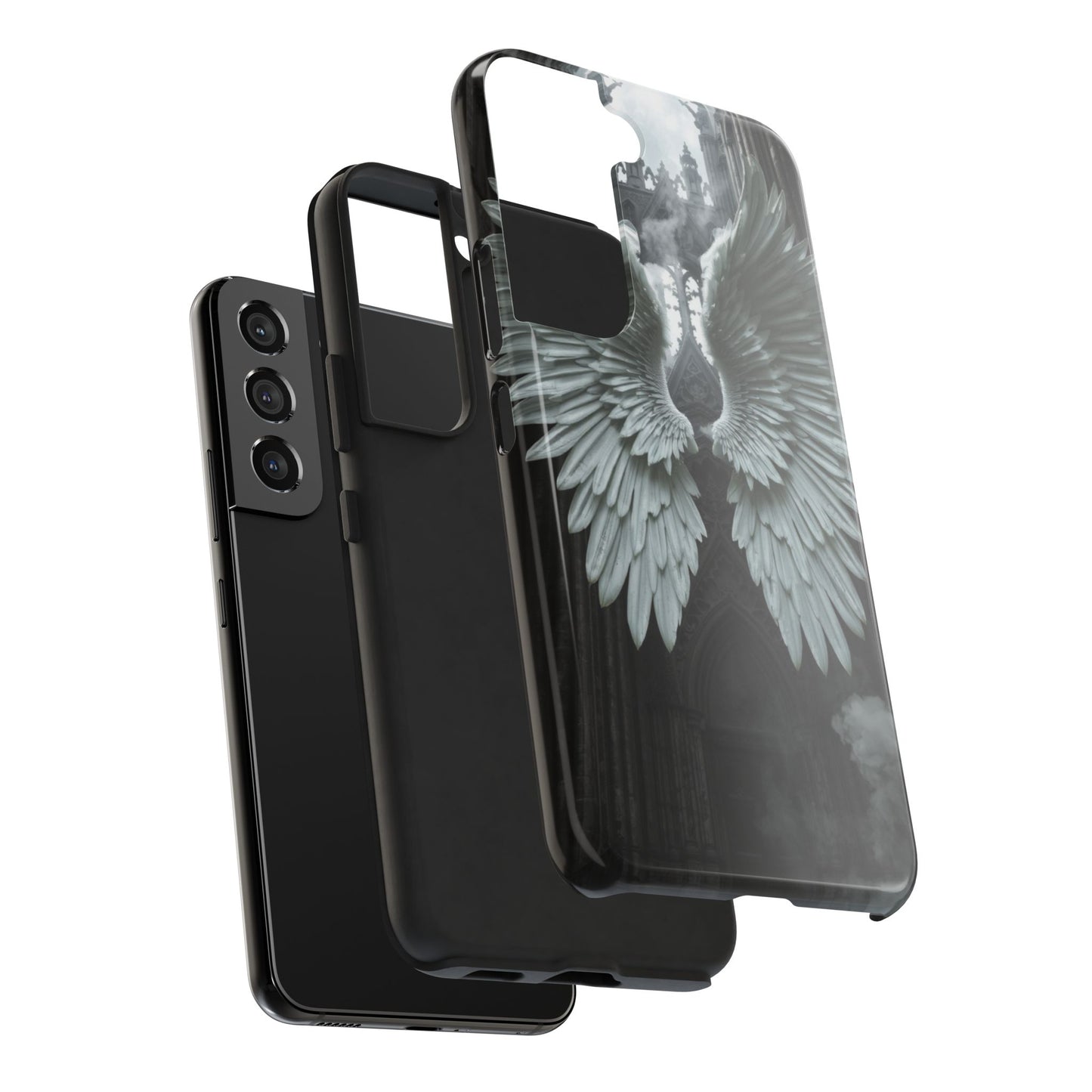 Angel Wings Tough Phone Case - Durable & Stylish Protection for Creatives