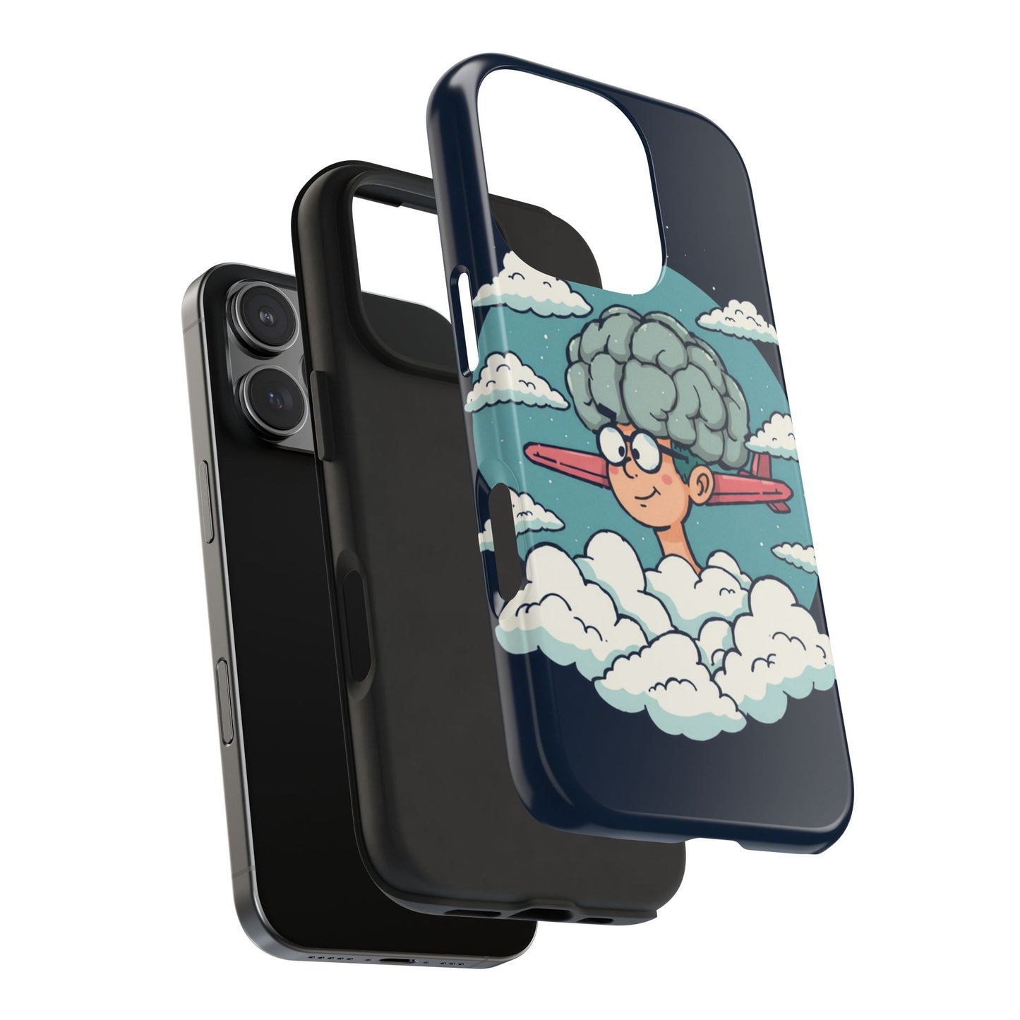 Creative Cloud Phone Case - Quirky Design for Unique Individuals