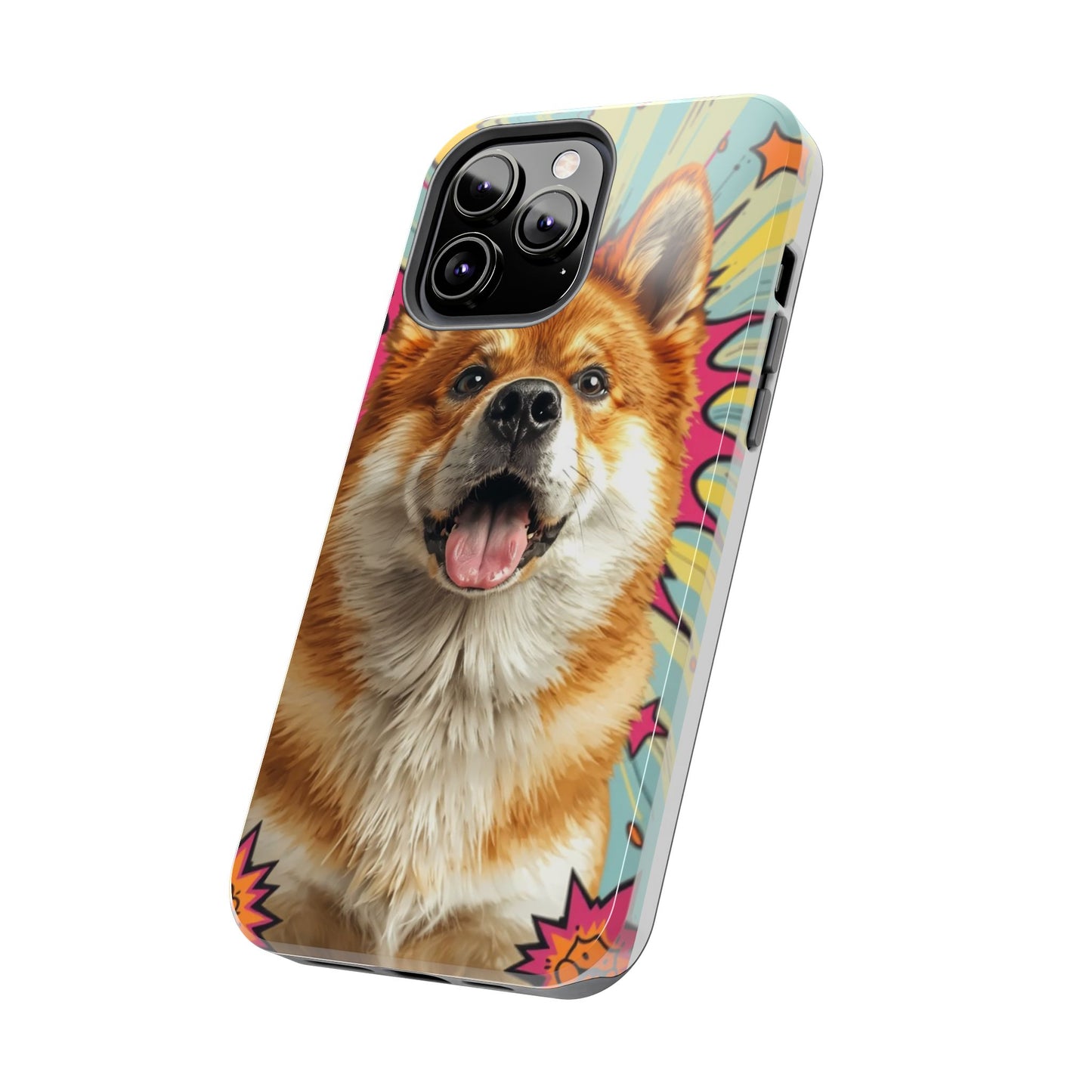 Playful Dog Tough Phone Case - Durable & Stylish Pet Lover Gift