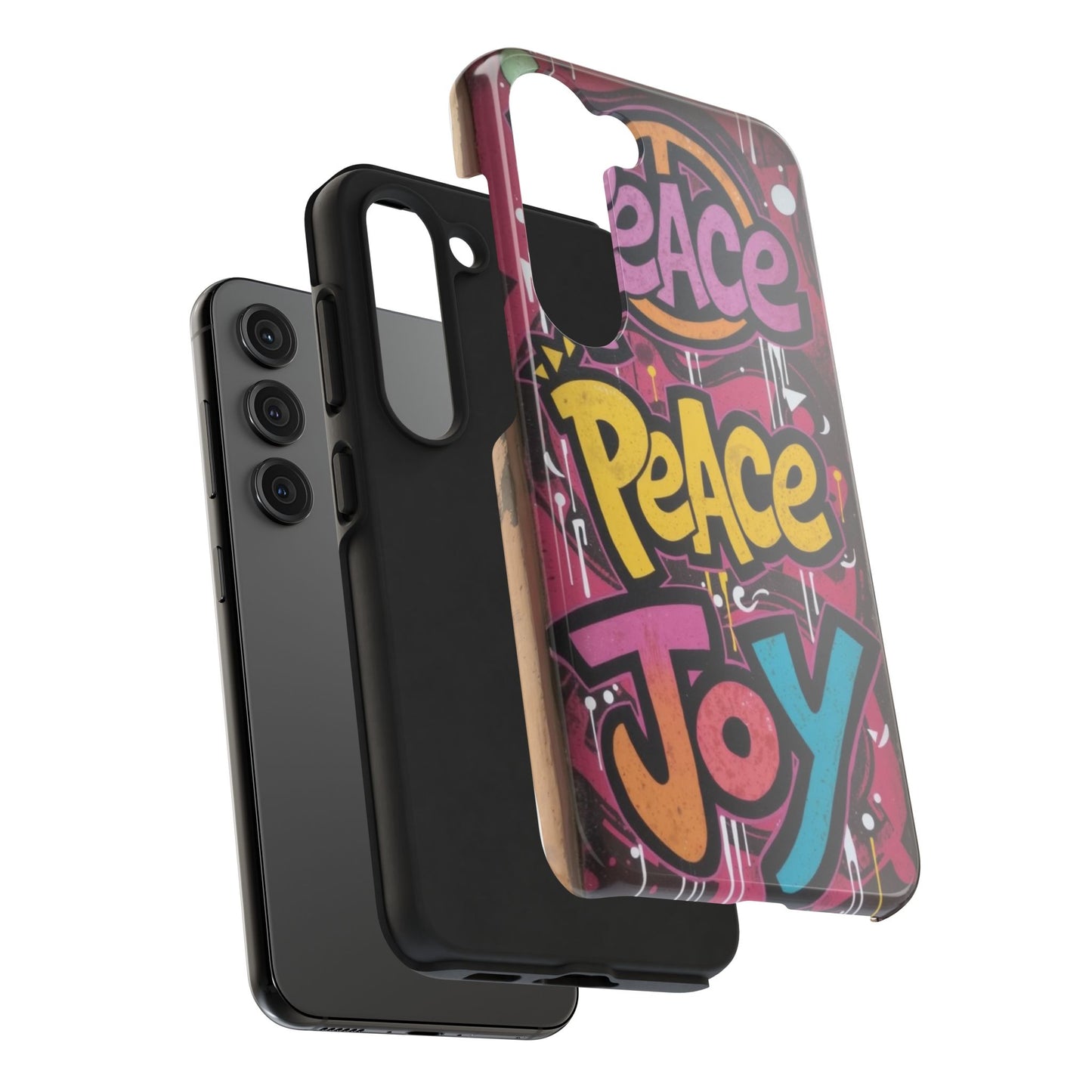 Colorful Peace Joy Tough Phone Case