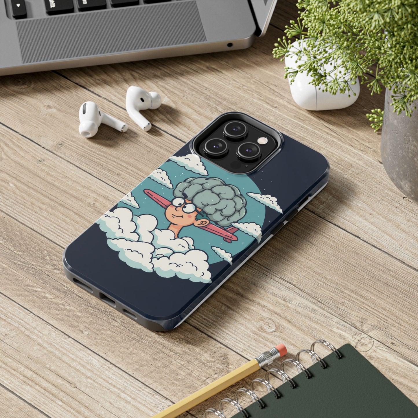 Creative Cloud Phone Case - Quirky Design for Unique Individuals