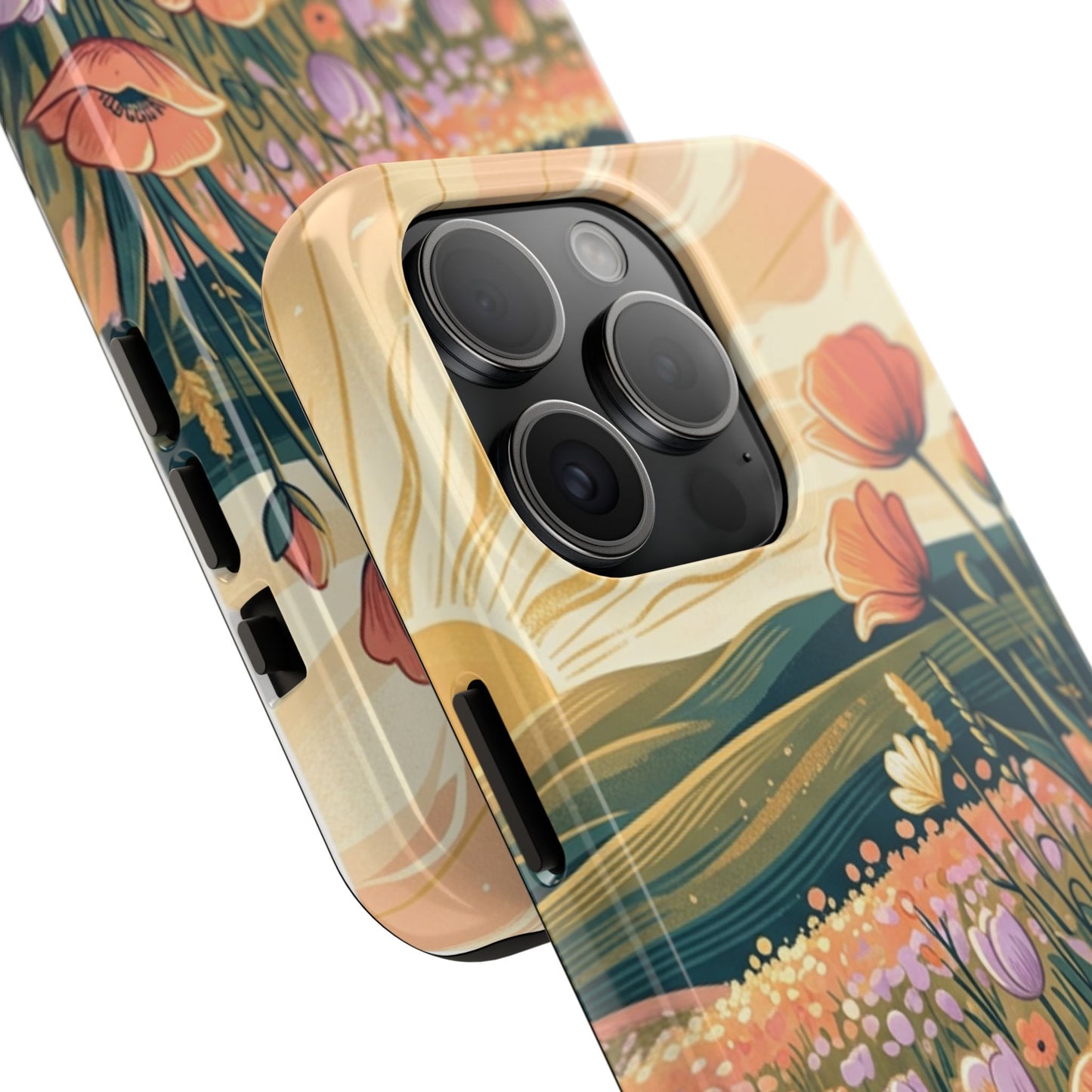 Floral Sunrise iPhone Case — Land of Flowers Design