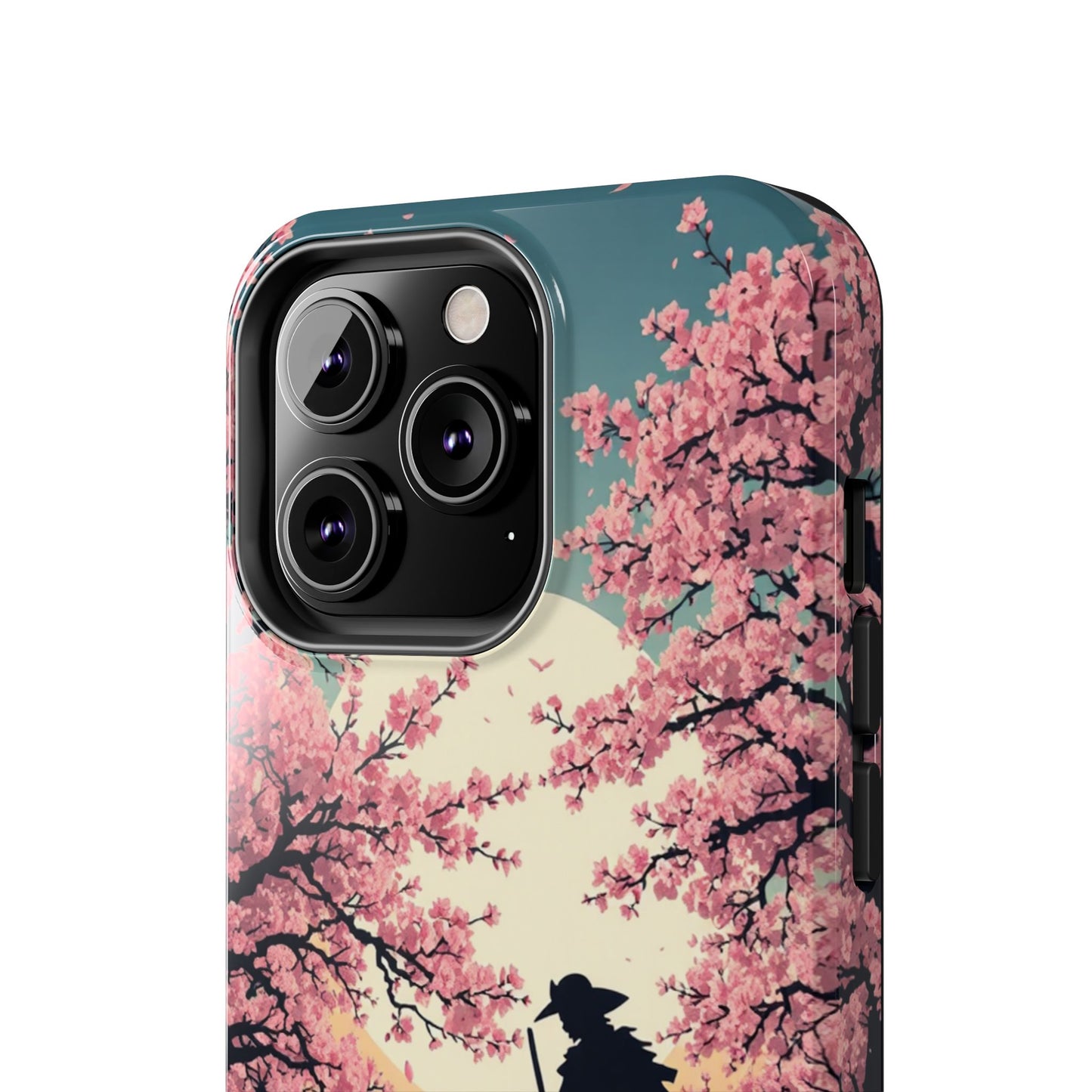 Cherry Blossom Samurai Tough Phone Case