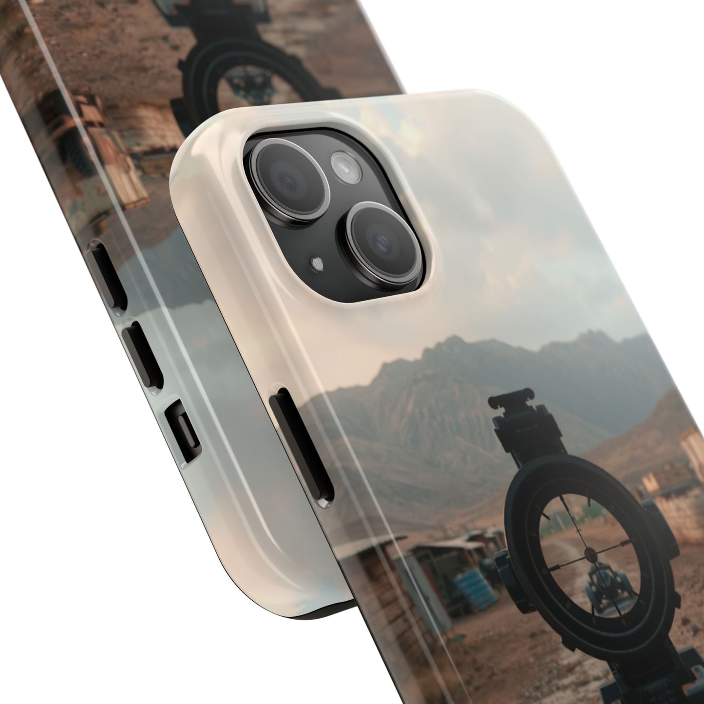 Tough Phone Case - Military Inspired Design with Sniper Scope