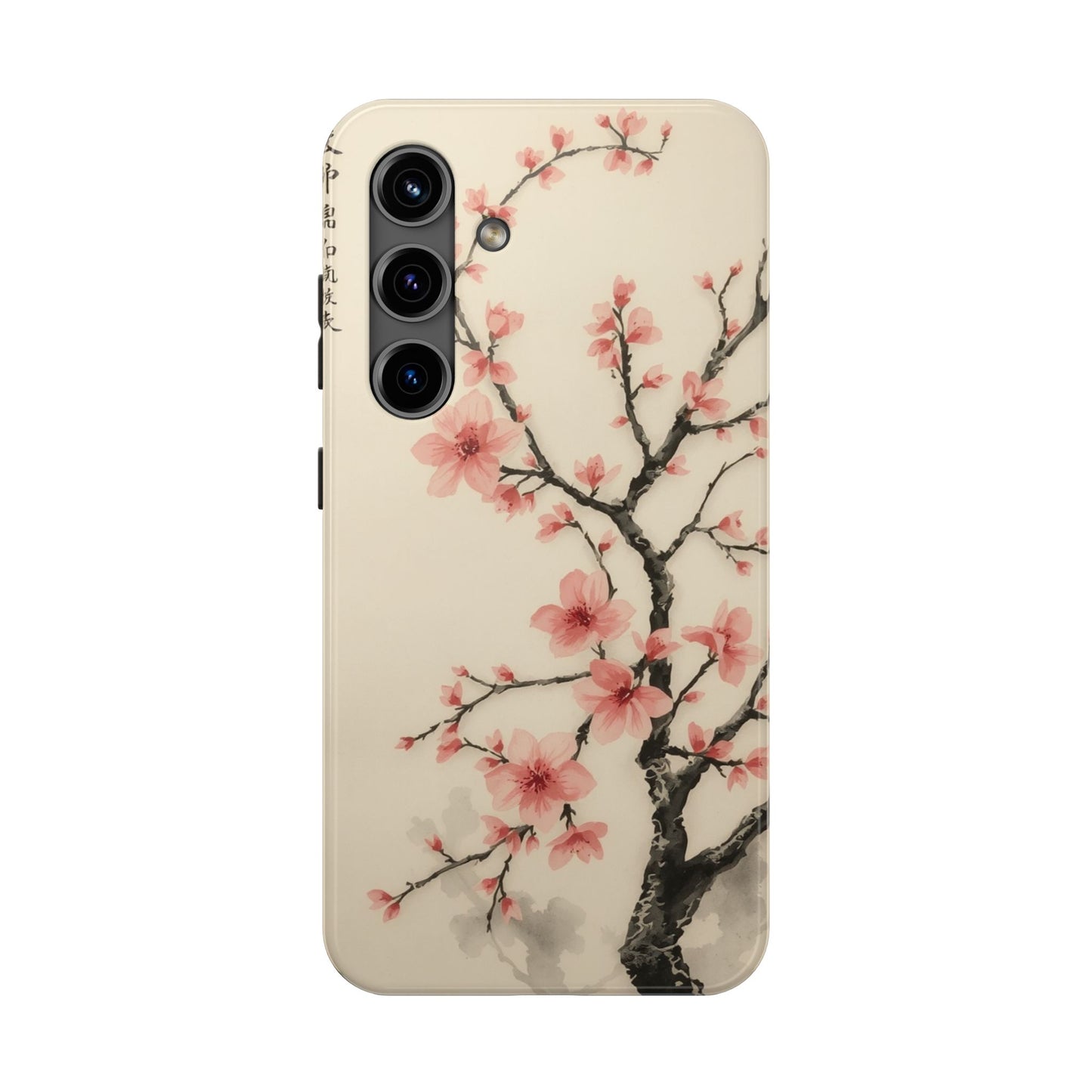 Cherry Blossom Tough Phone Case - Stylish Protection for Nature Lovers