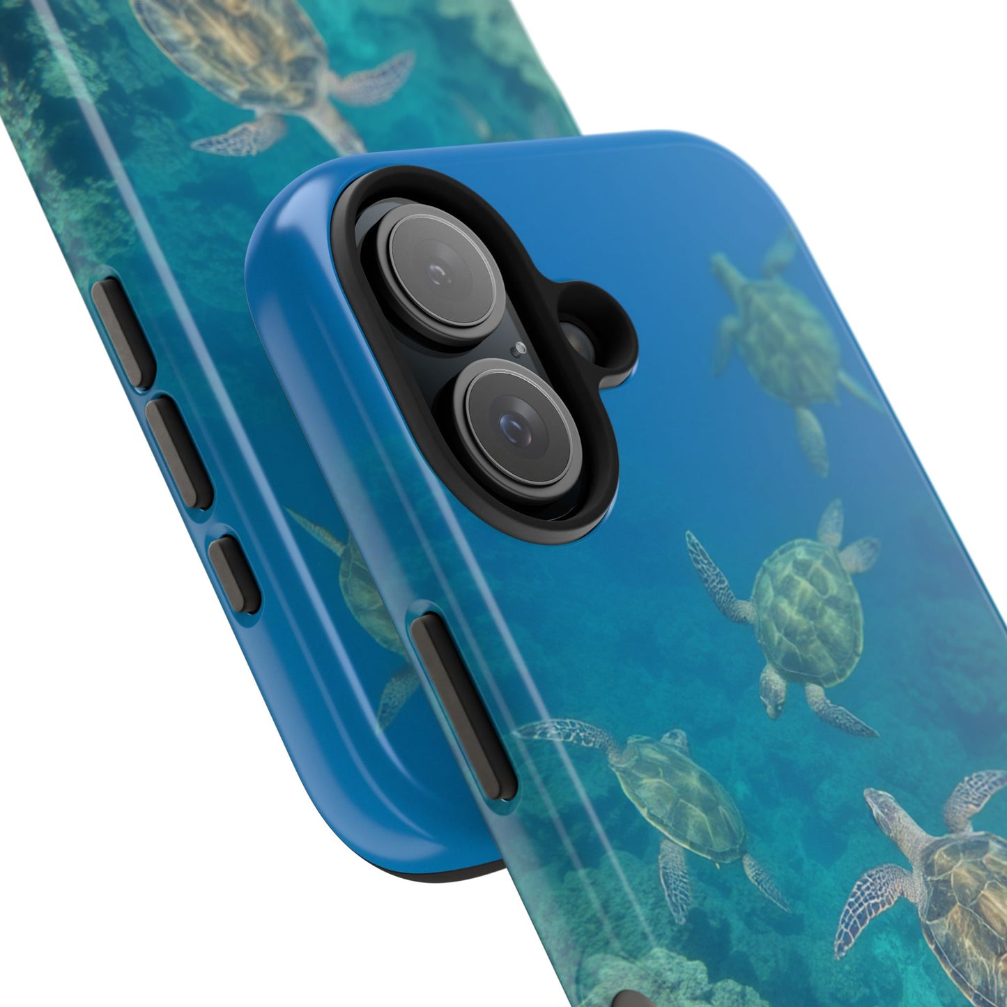 Ocean Turtle Tough Phone Cases - Durable Protection with Marine Art