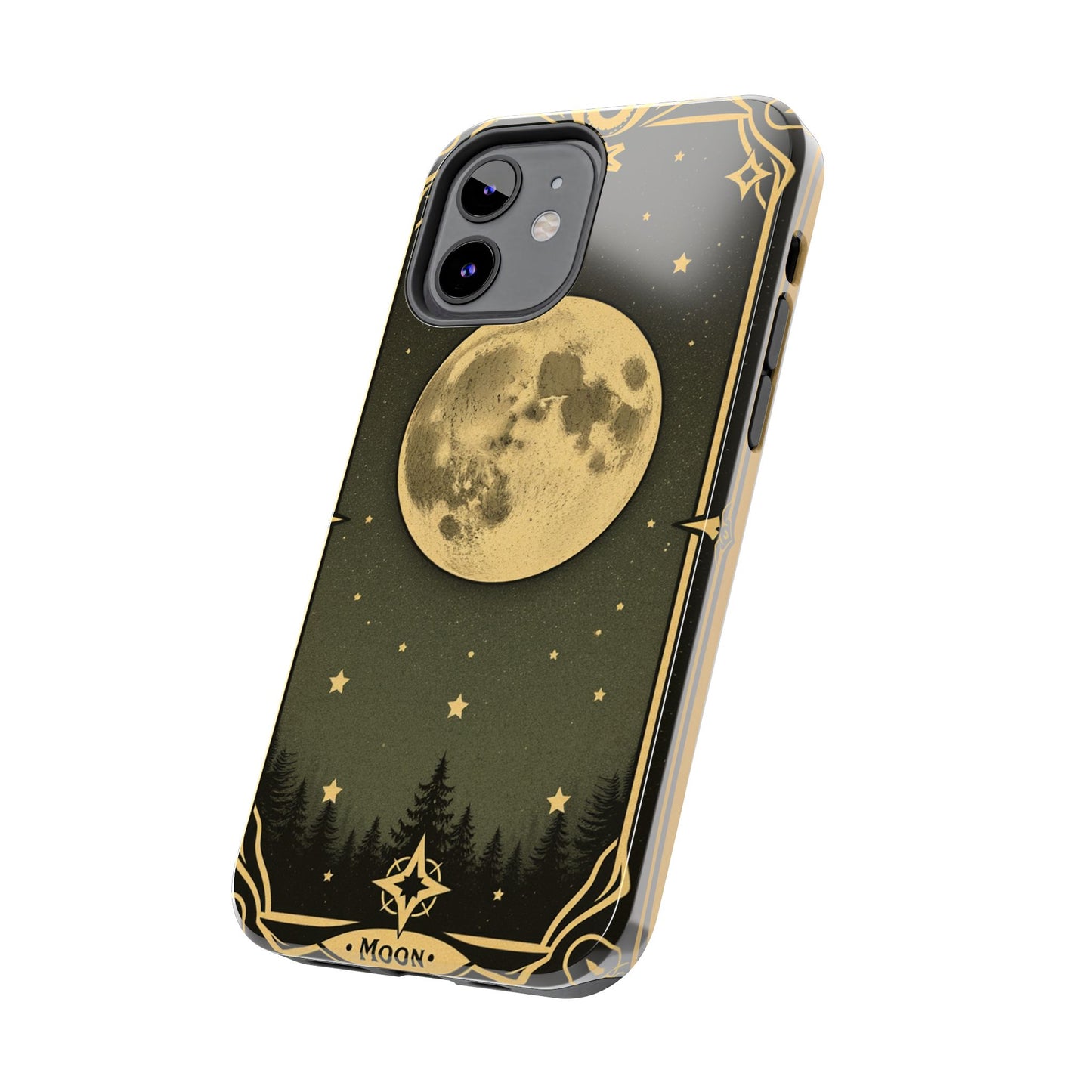 Celestial Moon Phone Case - Tough & Stylish for Star Lovers