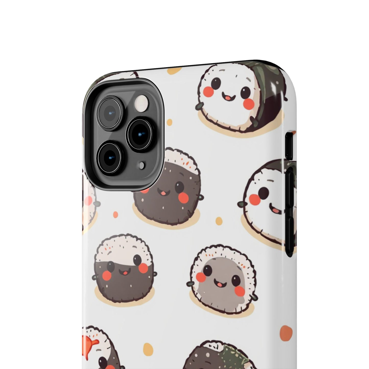 Cute Sushi Tough Phone Case - Kawaii Design for Food Lovers