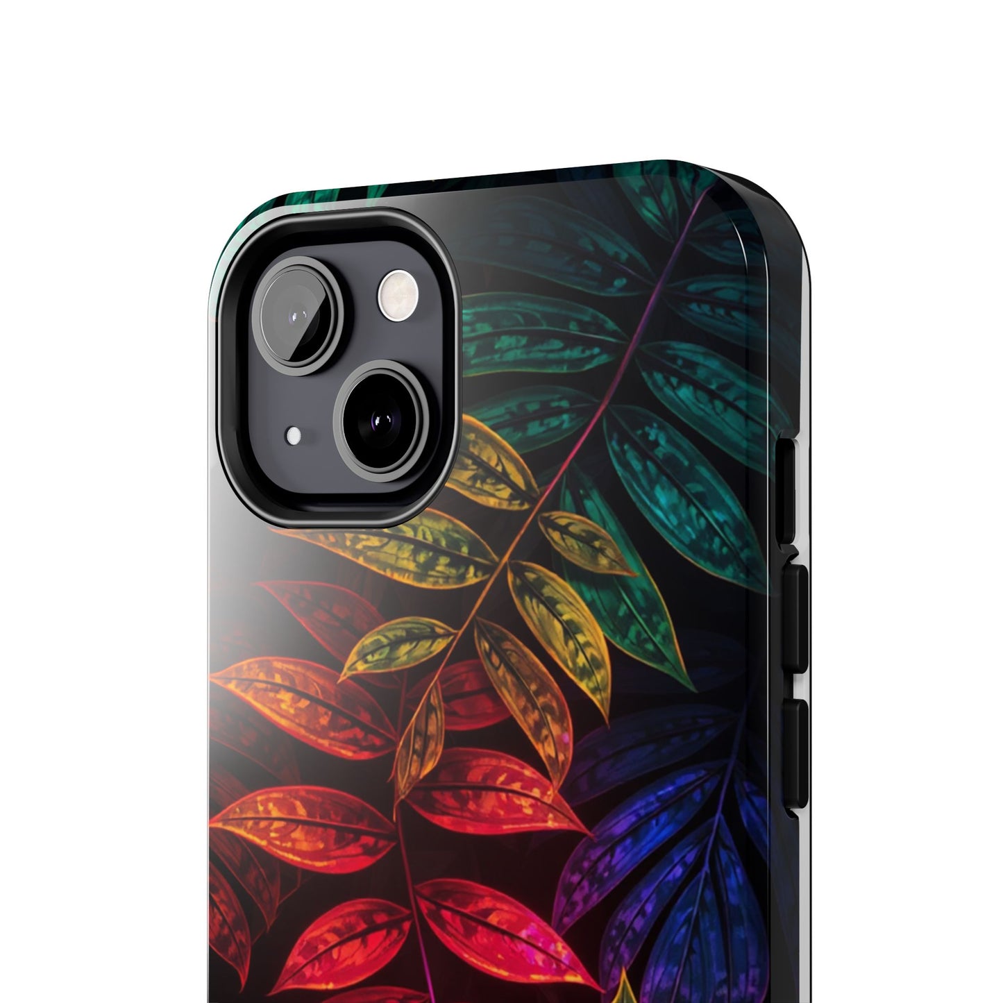 Vibrant Tropical Leaf Tough Phone Case