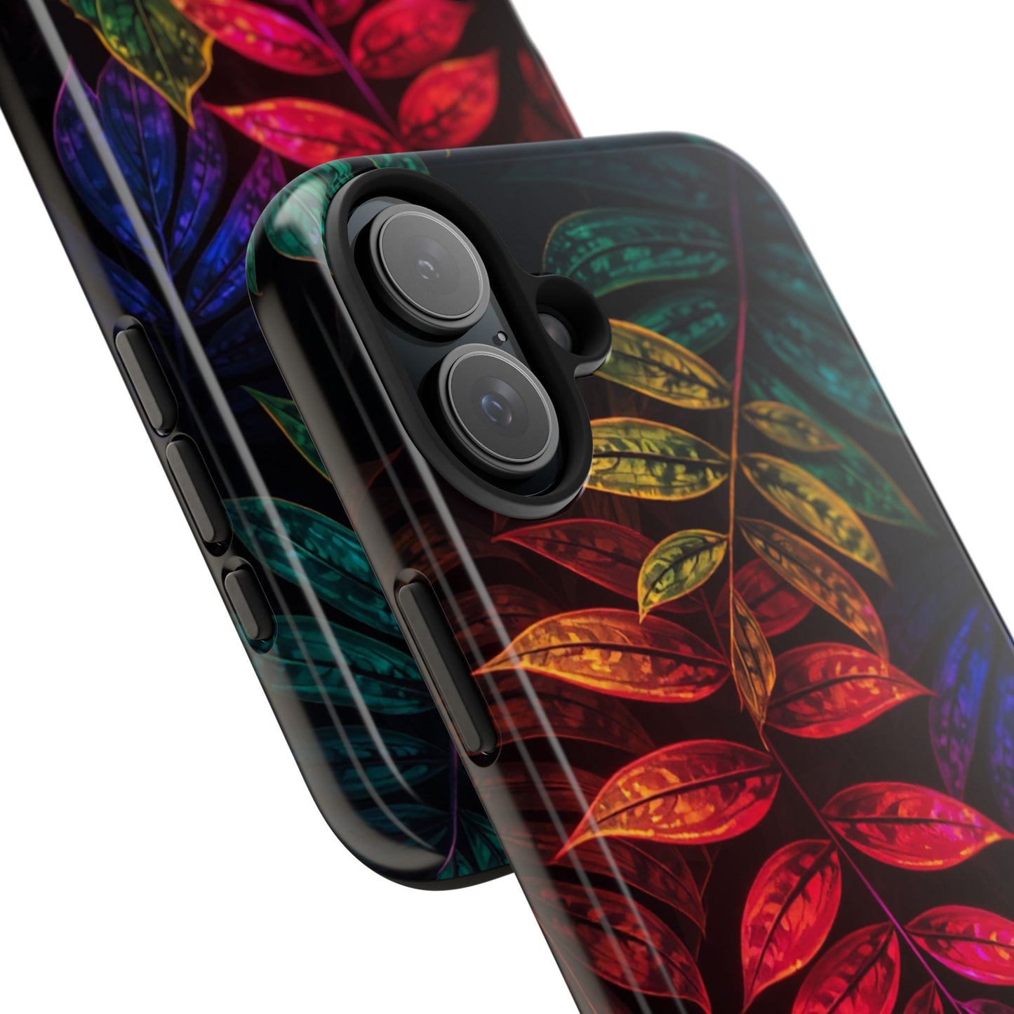 Vibrant Tropical Leaf Tough Phone Case
