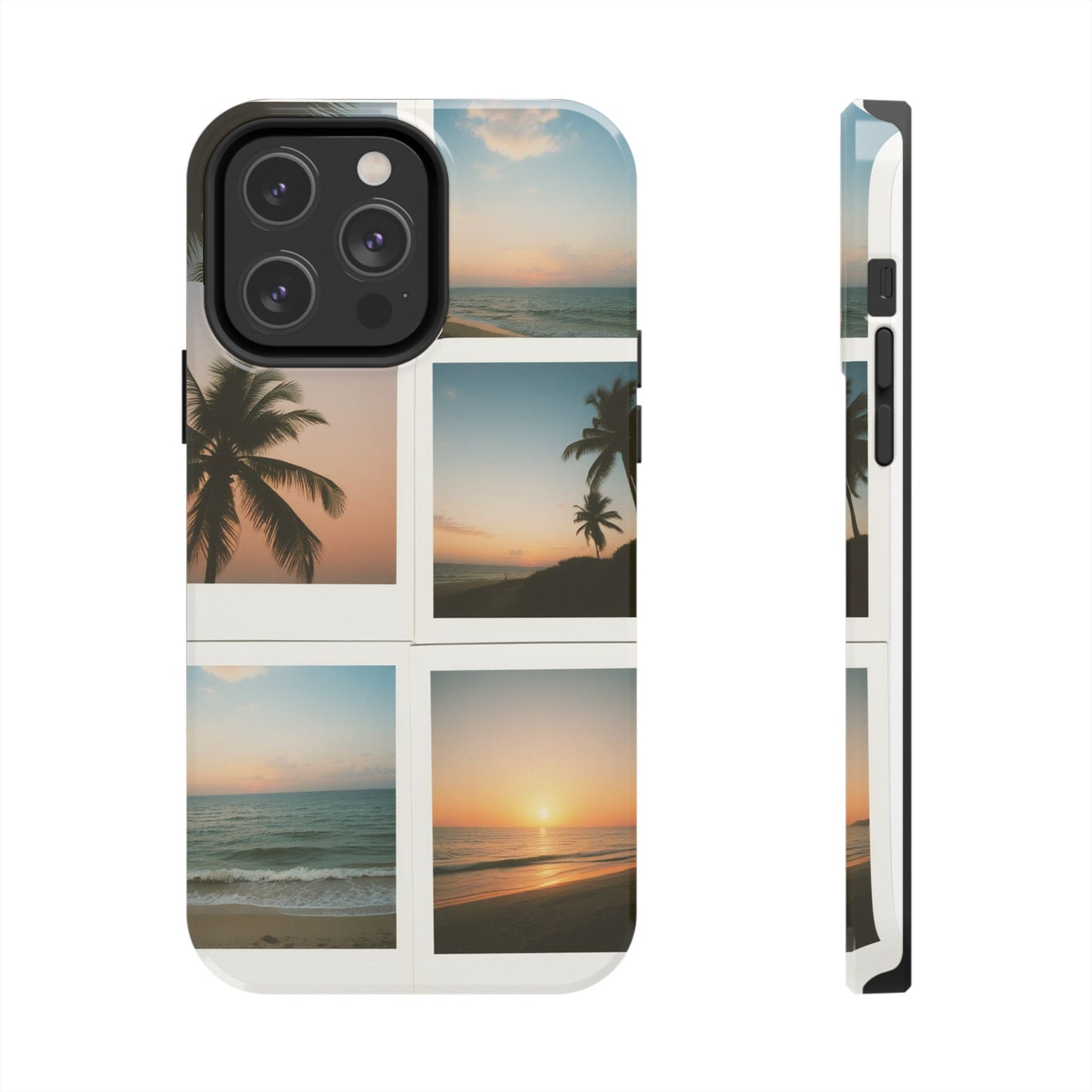 Tropical Sunset Tough Phone Case - Beach Vibes for Summer Adventures