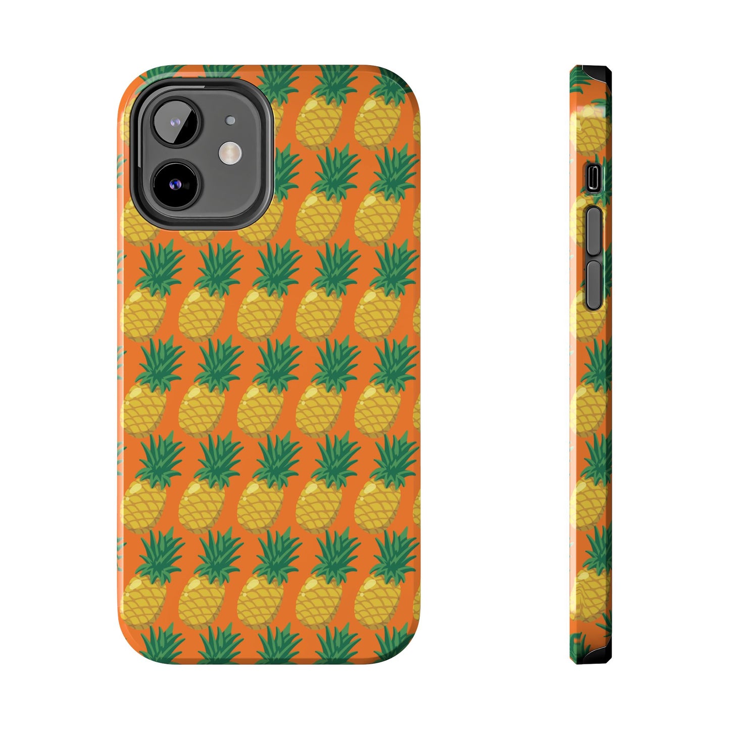 Tough Pineapple Phone Case - Vibrant Tropical Design for Summer Vibes - for iPhone